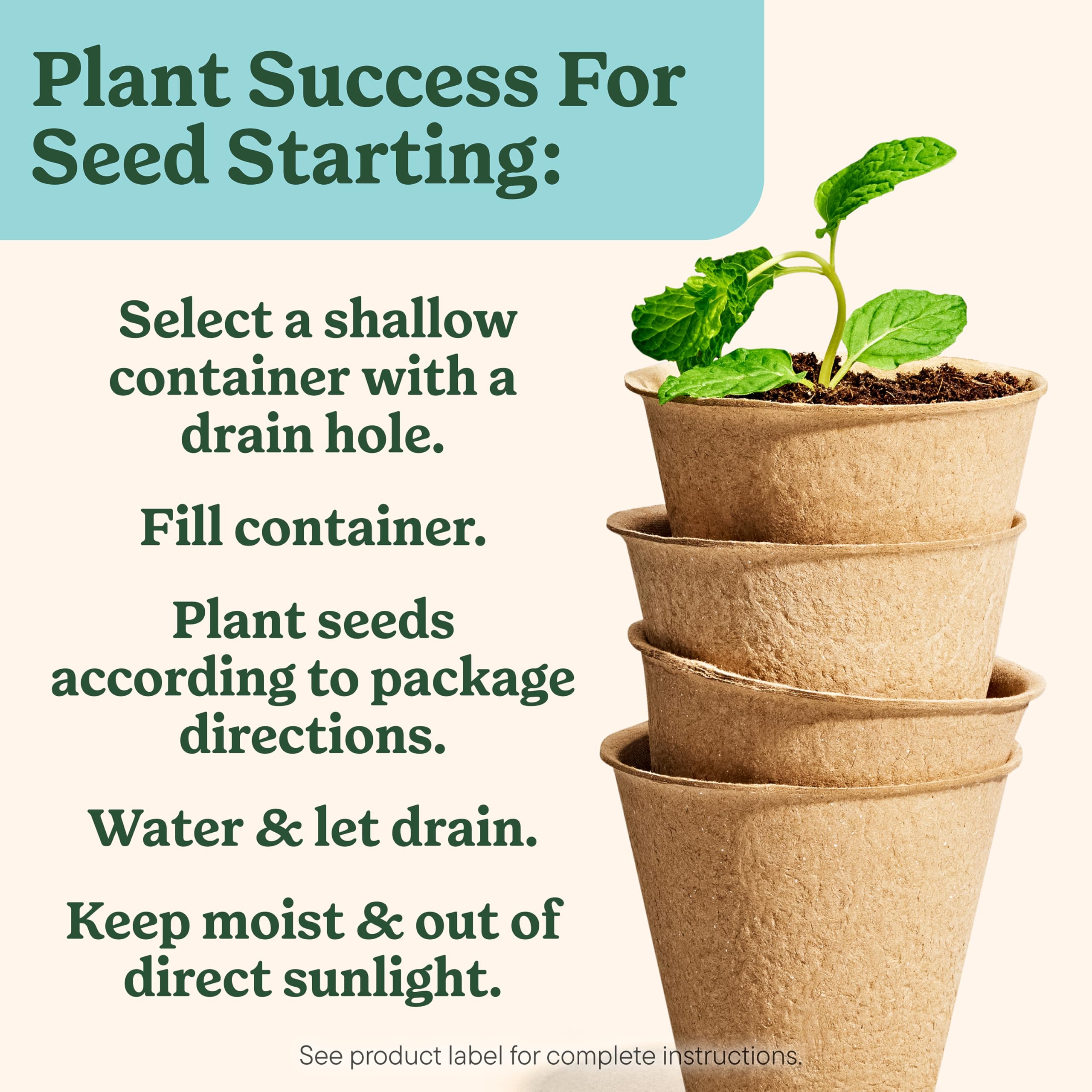 Miracle-Gro Seed Starting Potting Mix, 8 qt.