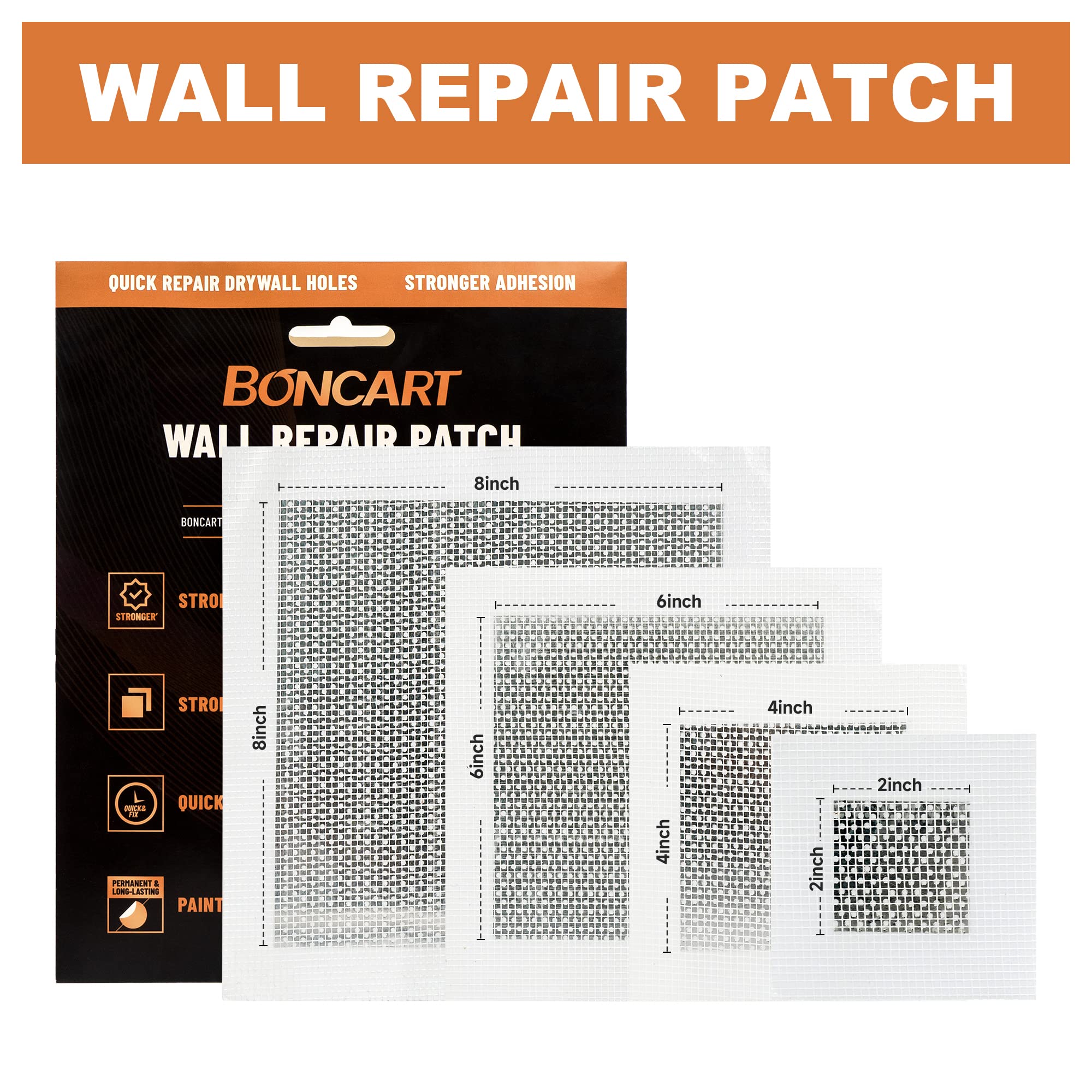 BONCART Spackle Wall Repair Kit,Drywall Repair kit,Wall Mending Agent Putty with Scraper,Plaster Wall Repair Paste for Wall Crack/Nail Hole/Graffiti,Wall Surface