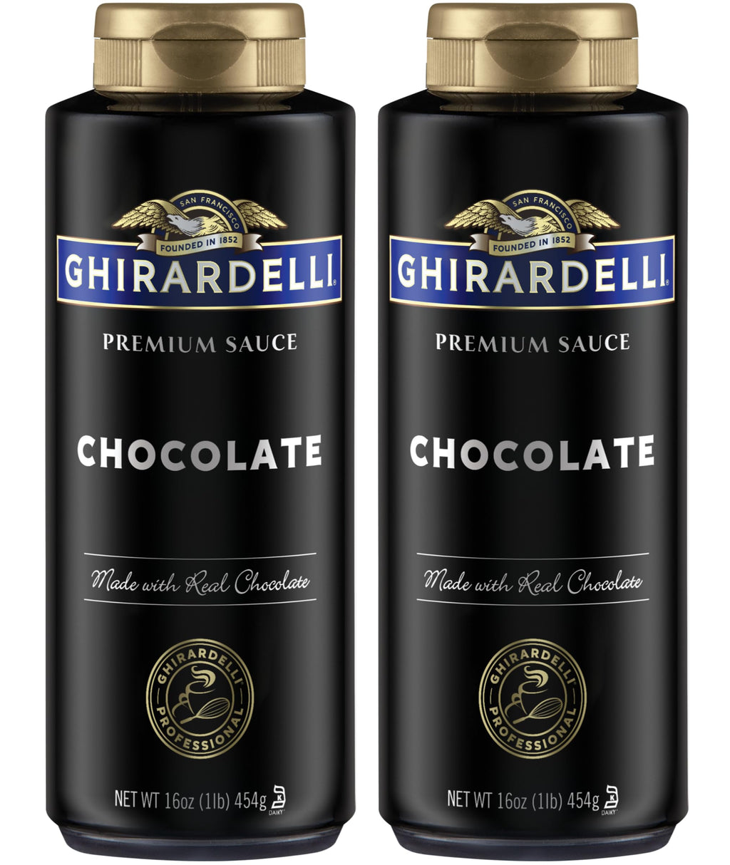 Ghirardelli Chocolate Sauce, Black Label (16oz Squeeze bottle)