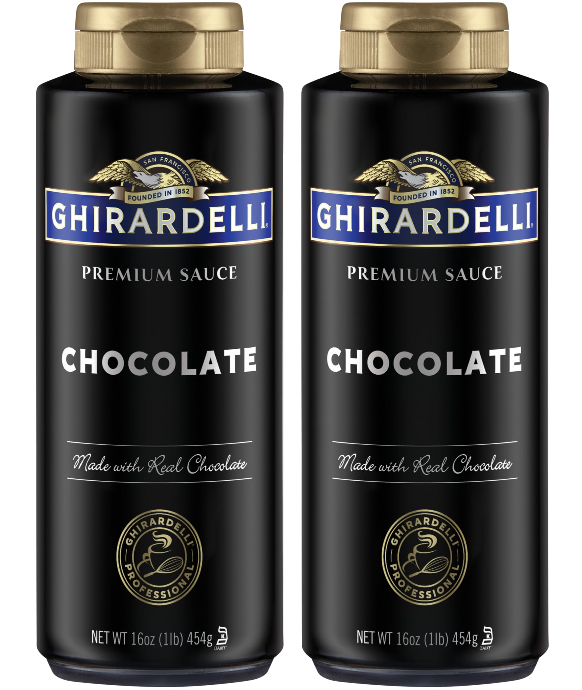 Ghirardelli Chocolate Sauce, Black Label (16oz Squeeze bottle)