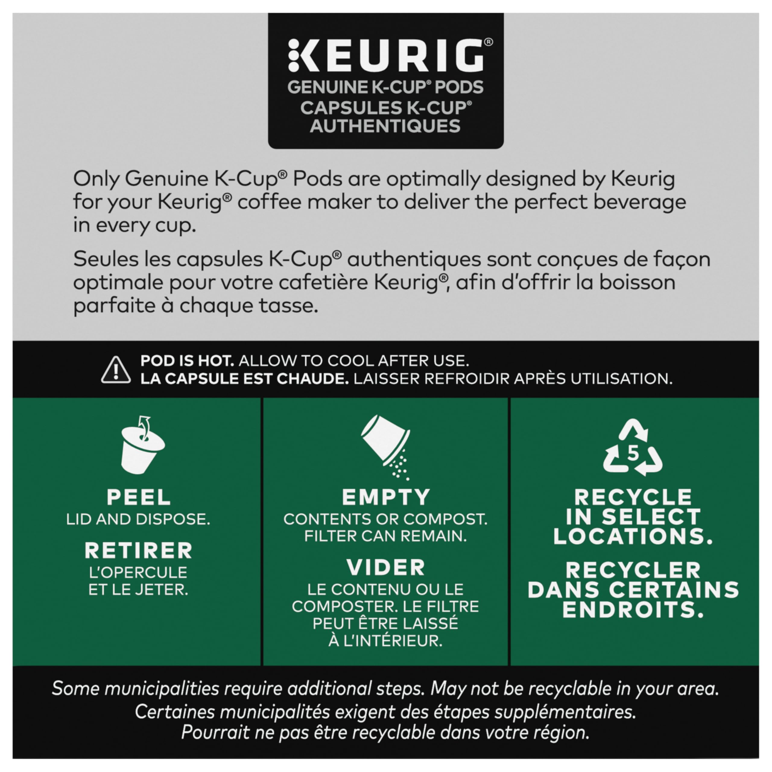 Starbucks Coffee K-Cup Variety Pack, 1 Cinnamon Dolce, 1 Hazelnut, 1 Mocha, 1 Cr�me Brulee, 1 Maple Pecan, 1 Caramel, 10 CT K-Cups, 1 CT