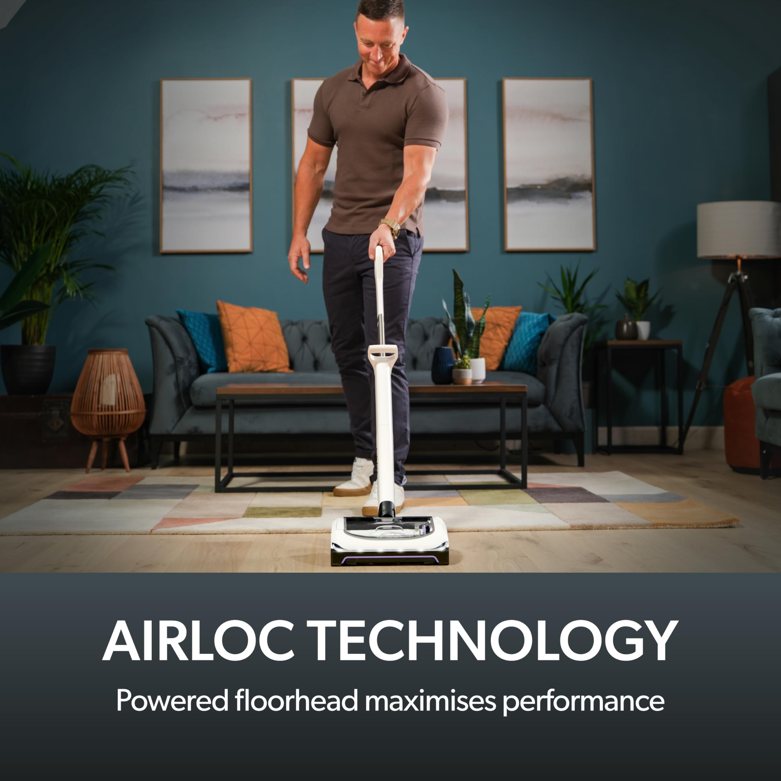 Gtech System Platinum Bundle Vacuum Cleaner Bundle - Includes the AirRam Platinum Upright and the Multi Platinum Handheld - Rechargeable 22V Lithium Ion Battery - Anti-Hair Wrap