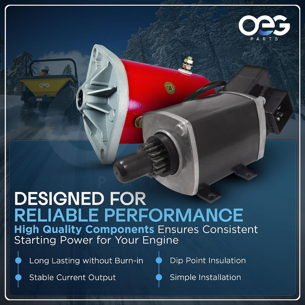 OEG Parts New Starter Generator Compatible with Yamaha Golf Cart G16 G19 G20 G21 G22 G29 JN6H110001 JN6H110002 GSB107-06 GSB107-06E GSB107-06F