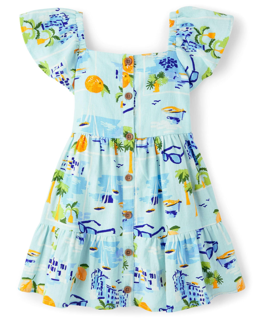 Gymboree Girls and Toddler Flutter Sleeve Dresses