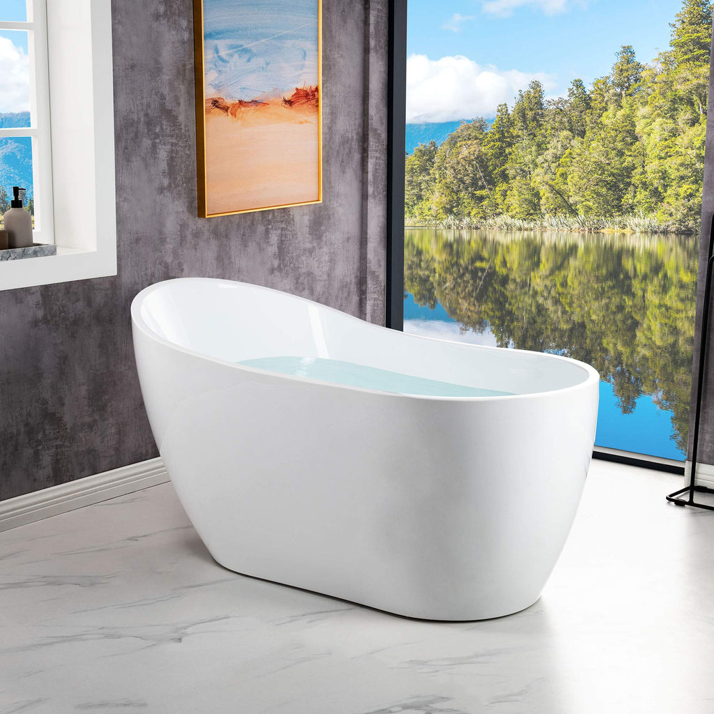 WOODBRIDGE B0006-C Bathtub, Chrome