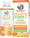 MaryRuth's Megadose Liquid Vitamin C Liposomal | 500 mg Vitamin C | Ultra Absorption | Immunity Supplement | Antioxidant | Collagen Formation | Vegan | Gluten Free | Sugar Free | 7.6 Oz | 30 Servings