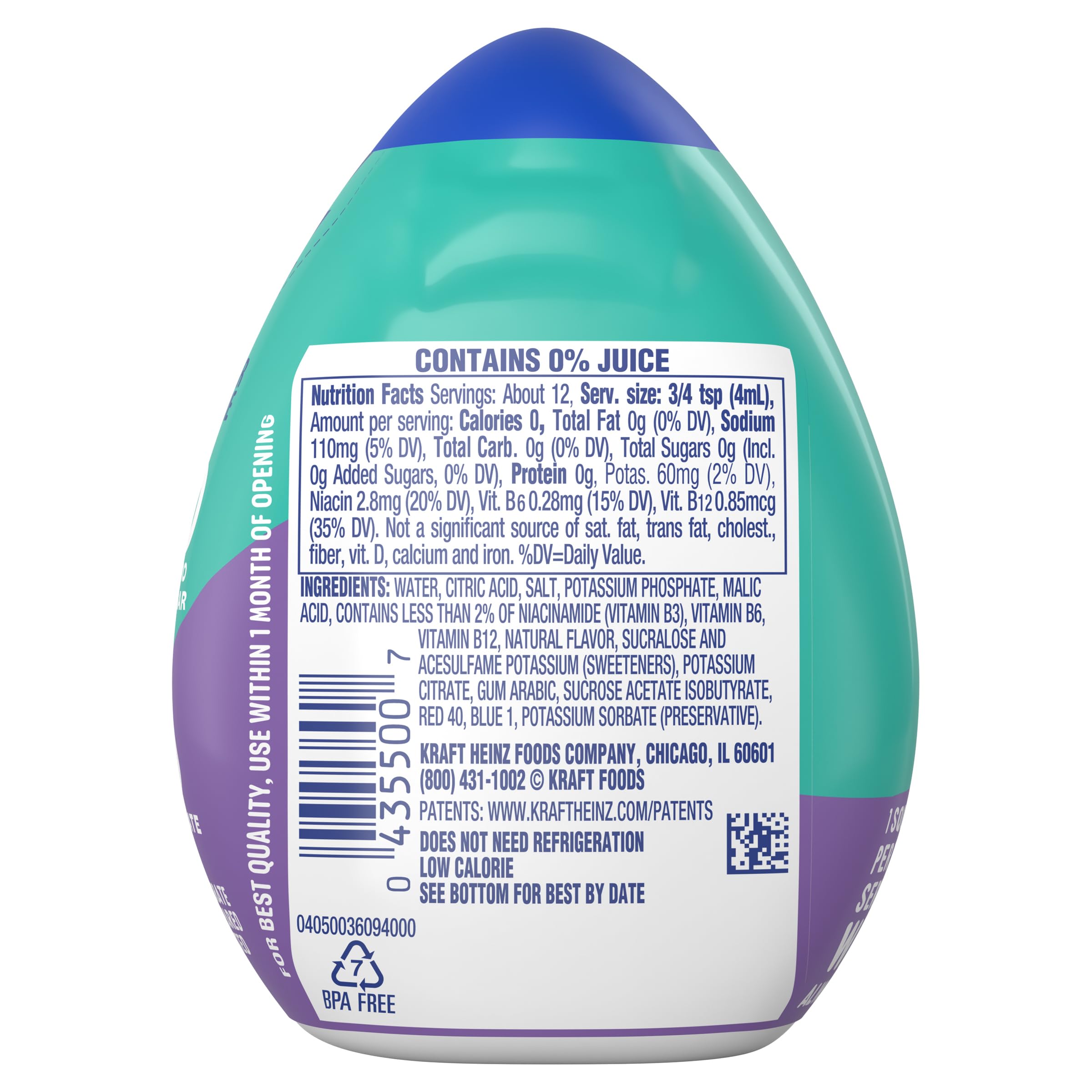 Mio Liquid Water Enhancer 1.62, 2 of Each: Lemon Lime, Berry Blast, Arctic Grape, Orange Tangerine, (8 ct.) | 2 of Each