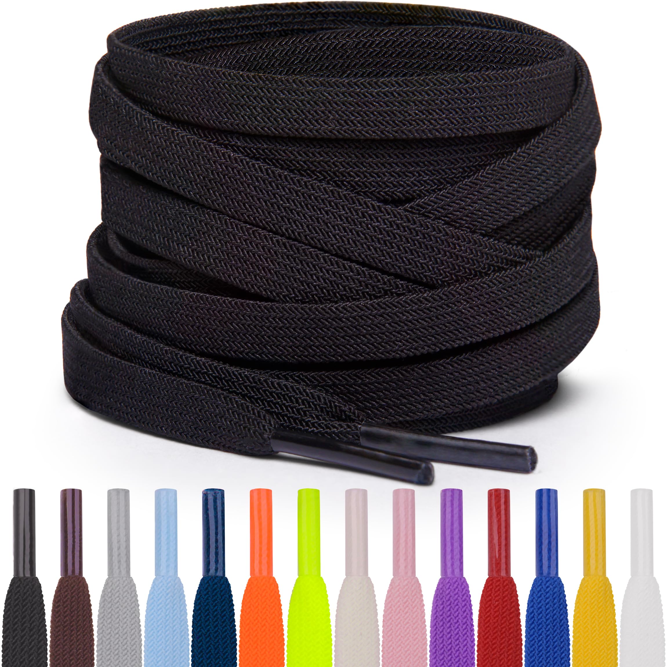 Miscly Flat Elastic Shoelaces