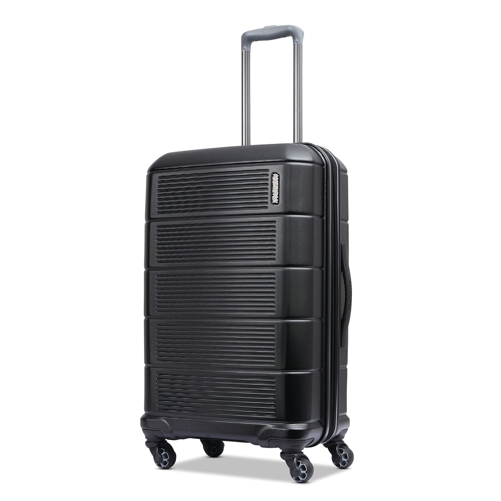 American Tourister Stratum 2.0 Expandable Hardside Luggage with Spinner Wheels, 2-Piece Set 20/28, Blue