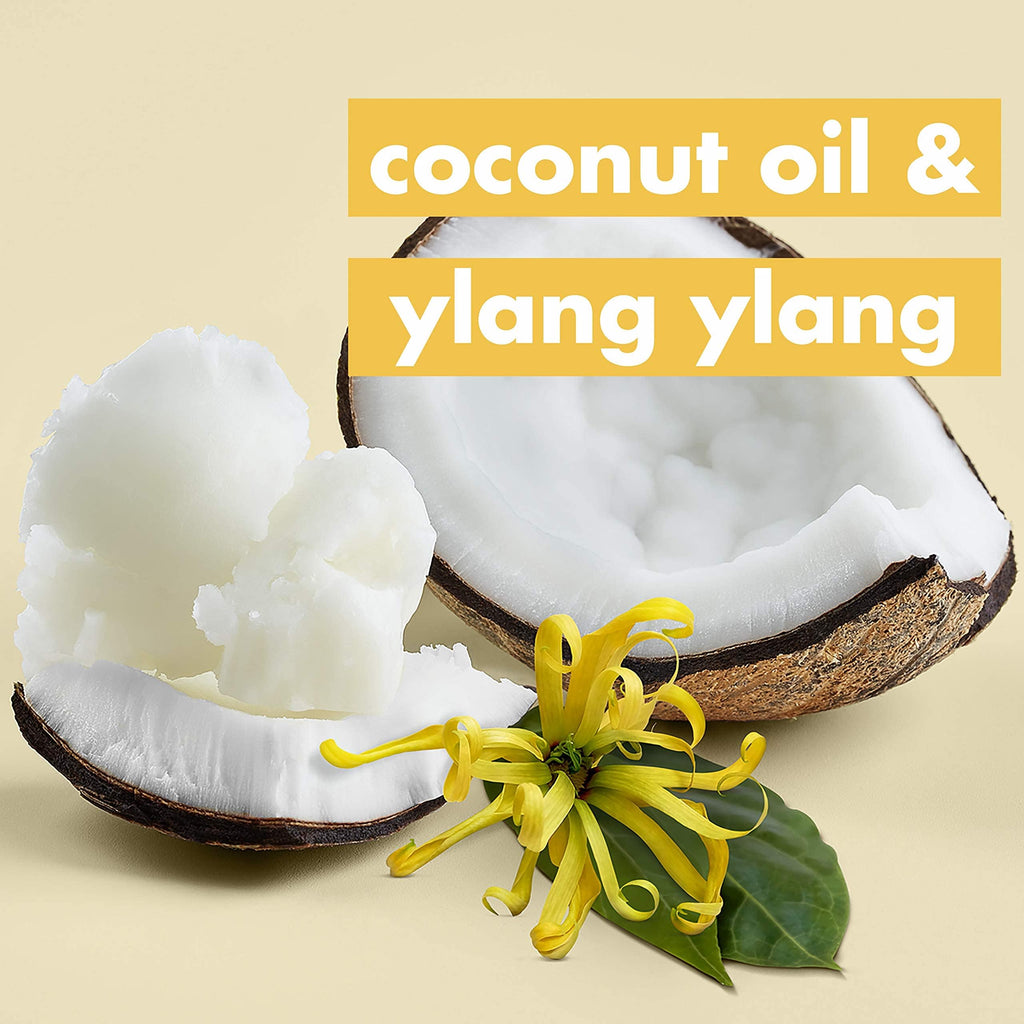 Love Beauty and Planet Coconut Oil & Ylang Hope and Repair Shampoo and Conditioner for Dry and Damaged Hair 2 Count, 13.5 oz each, Paraben , Silicone Free, Vegan