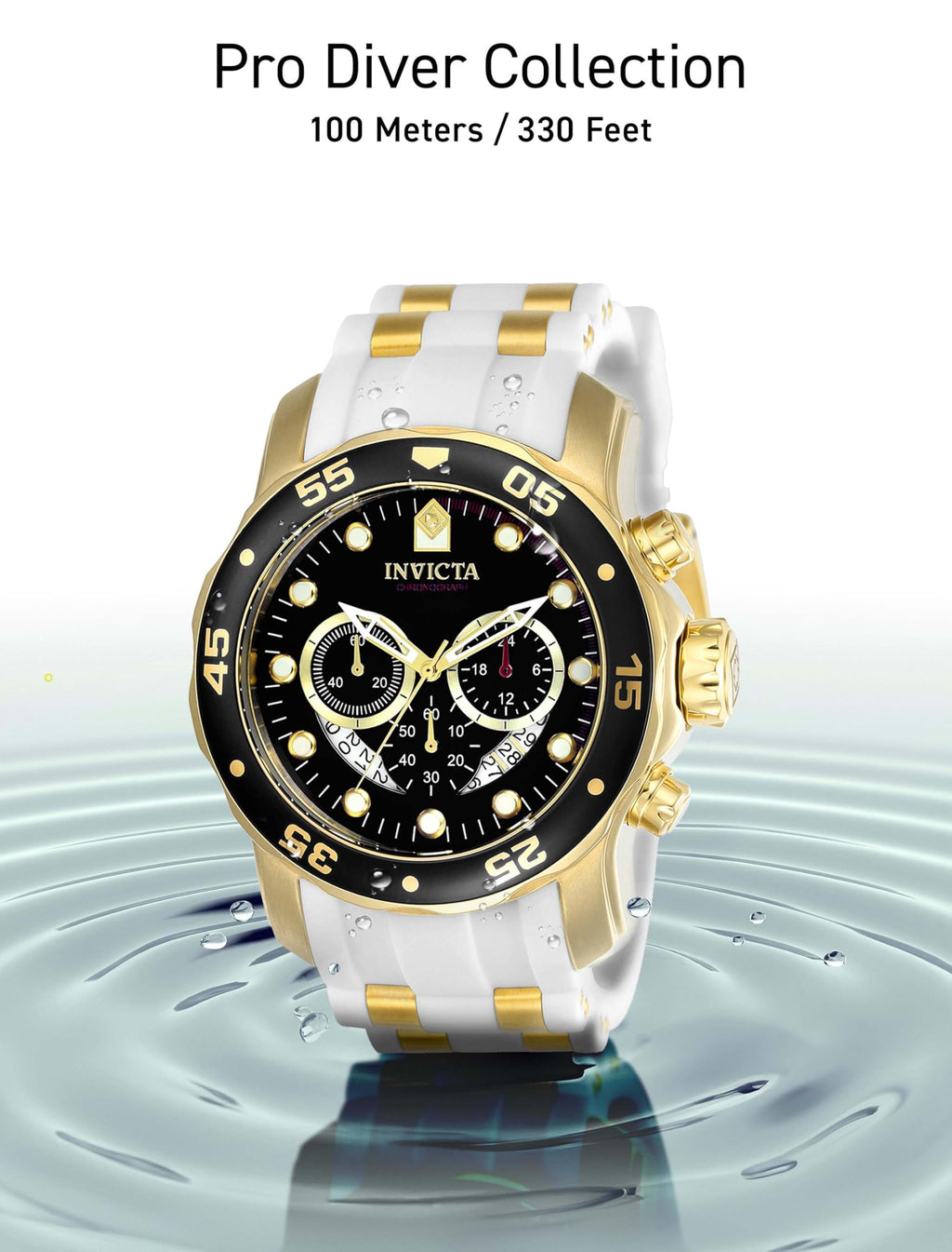 Invicta Men's Pro Diver Stainless Steel Quartz Watch
