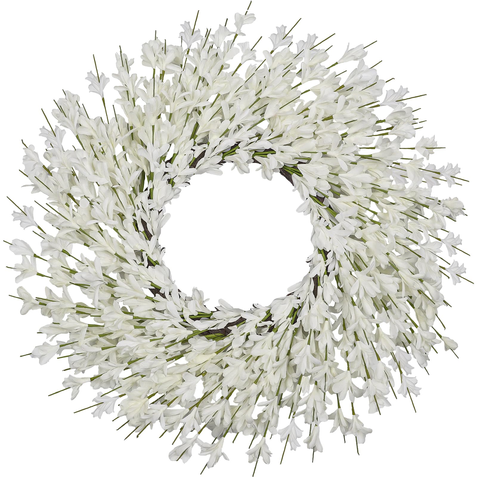 26 Inch Realistic Fall Wreaths for Front Door Outside Autumn Wreath Outdoor Indoors Fall Decorations for Home Thanksgiving Halloween Holiday Decorations Clearance for Wall Porch Door (Fall Color)