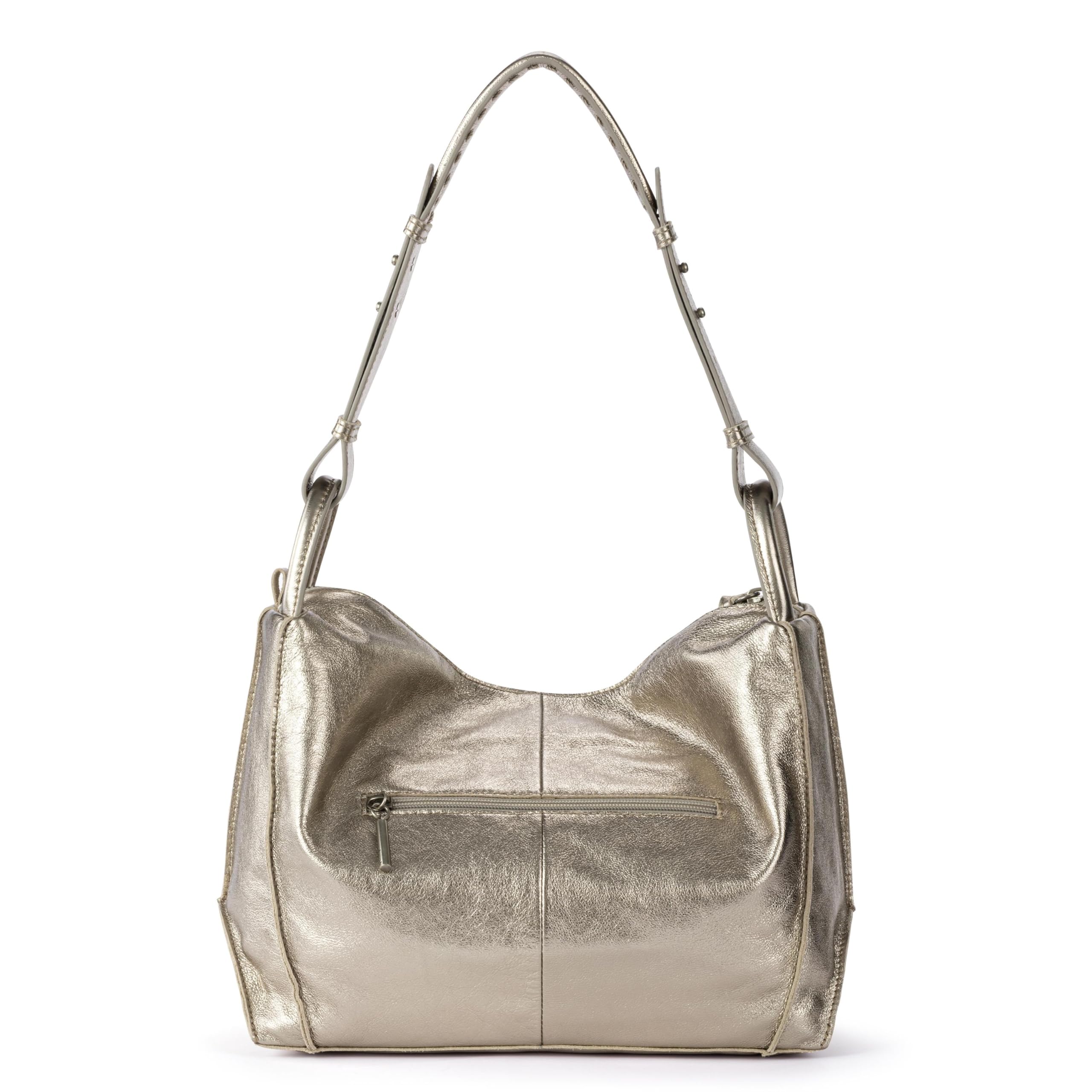 The Sak Los Feliz Hobo Purse - Premium Large Leather Women's Handbag for Everyday & Travel - Durable Purse With Zipper Pocket