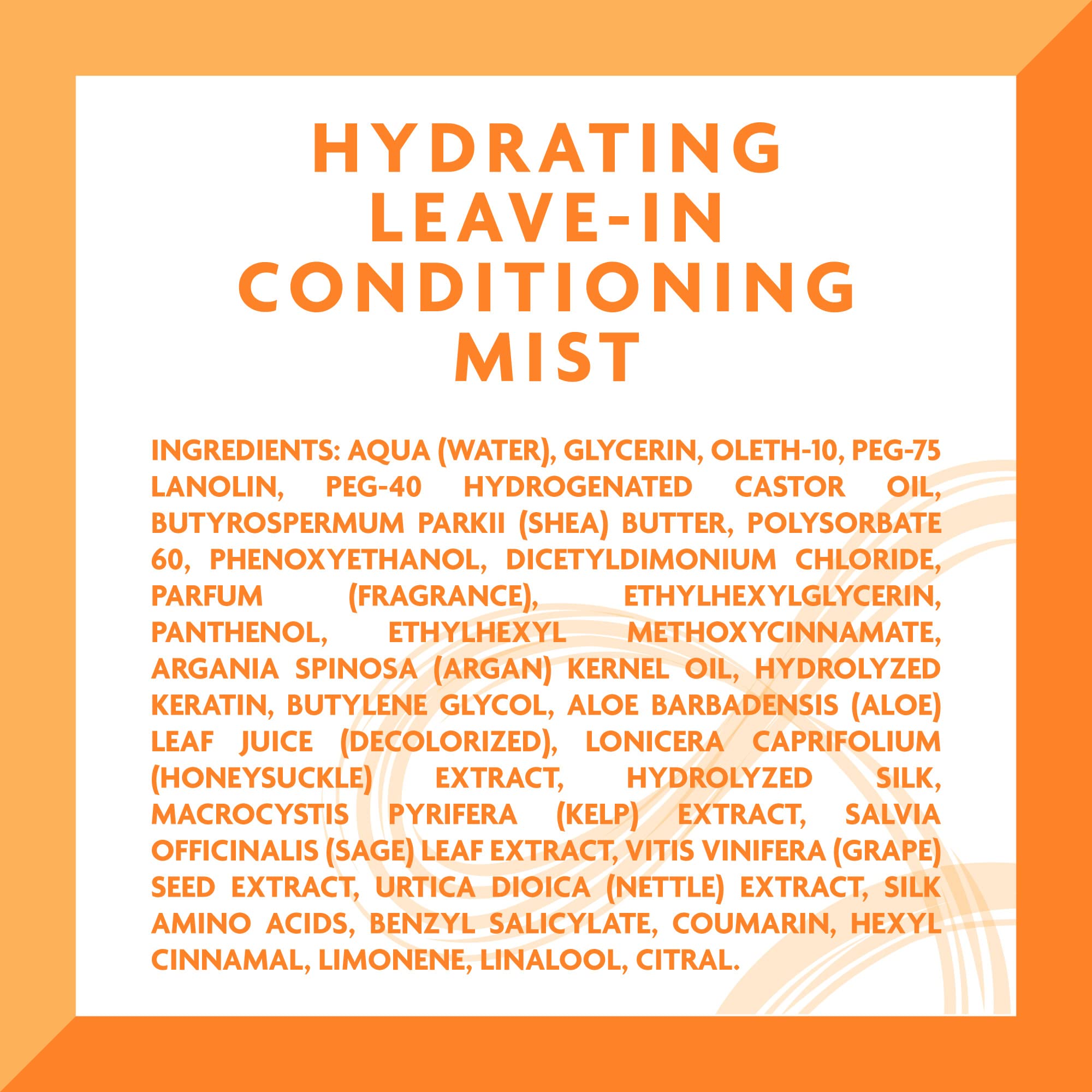 Cantu Shea Butter Hydrating Leave In Conditioning Mist, 8 Fluid Ounce