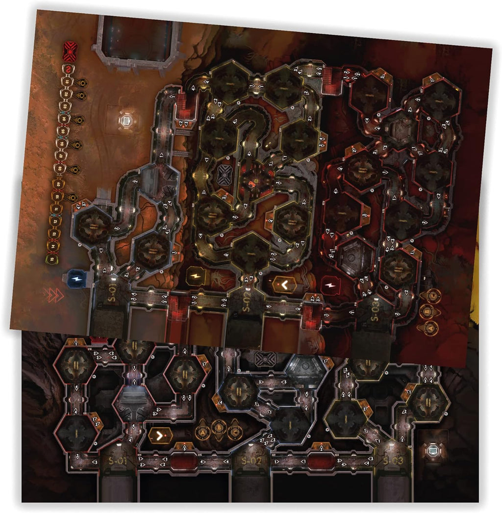Nemesis Lockdown - Sci-Fi Horror Tabletop Miniatures Strategy Game, Cooperative Adventure for Teens & Adults, Ages 14+, 1-5 Players, 90-180 Min Playtime