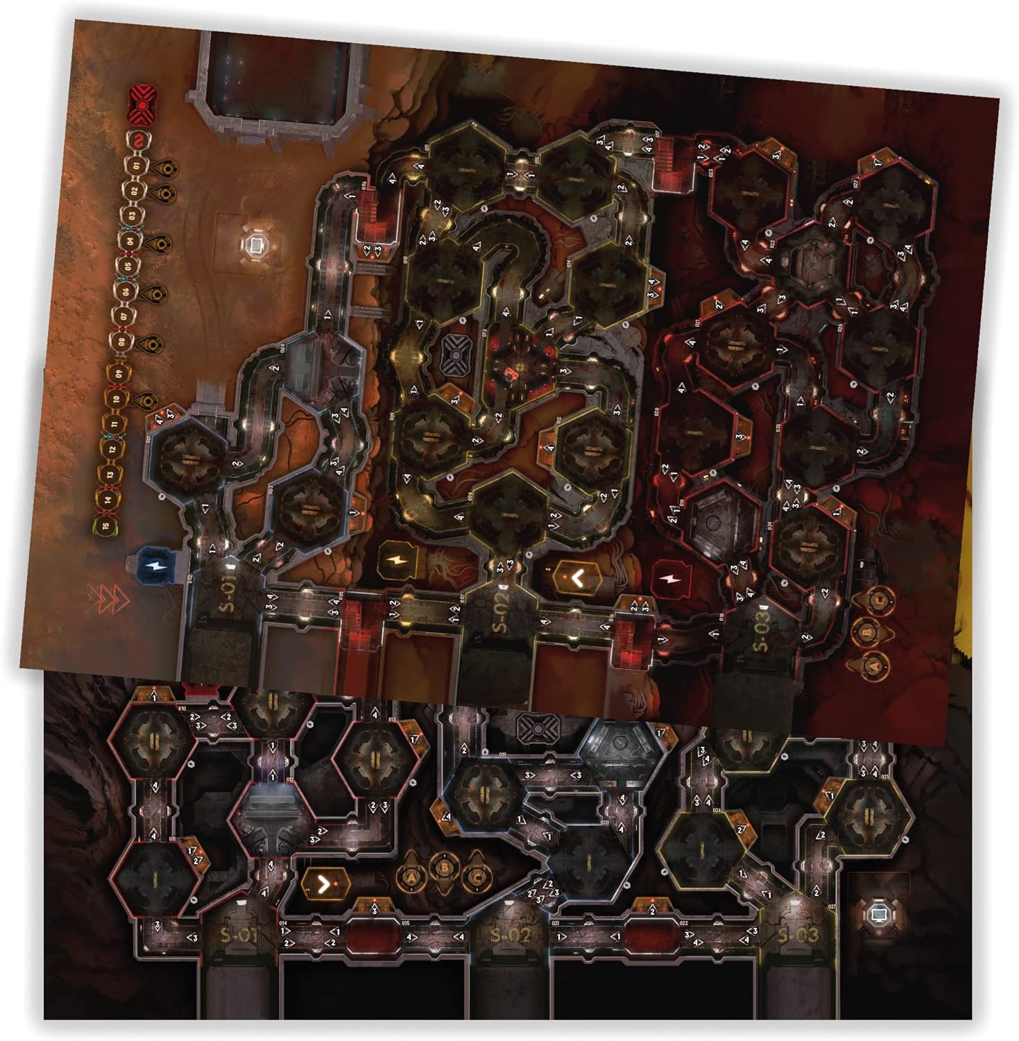 Nemesis Lockdown - Sci-Fi Horror Tabletop Miniatures Strategy Game, Cooperative Adventure for Teens & Adults, Ages 14+, 1-5 Players, 90-180 Min Playtime