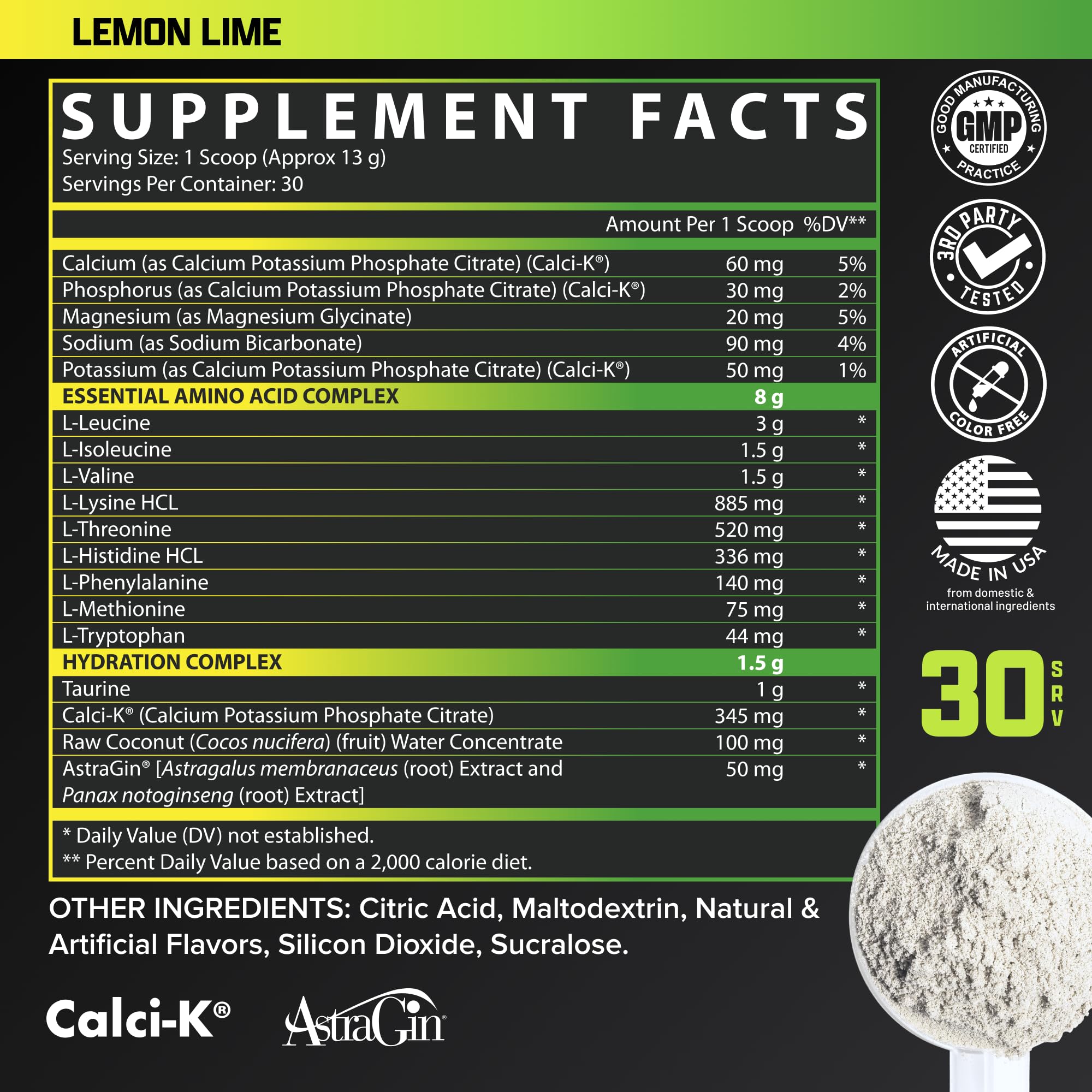 Nutrex Research EAA Hydration | EAAs + BCAAs Powder | Muscle Recovery, Strength, Muscle Building, Endurance | 8G Essential Amino Acids + Electrolytes | Apple Pear 30 Servings