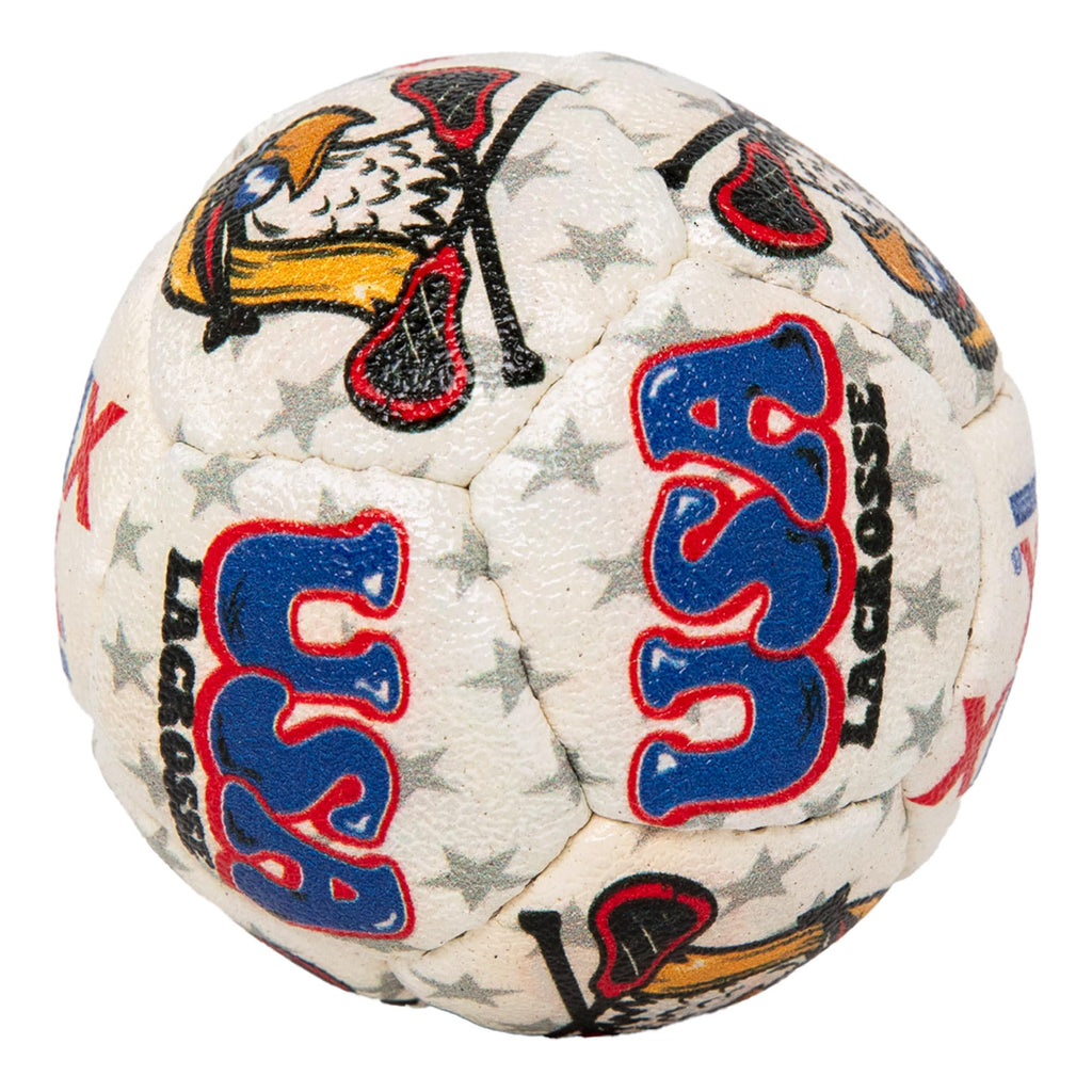SWAX LAX Lacrosse Training Ball - Indoor Outdoor Practice Less Bounce & Rebounds