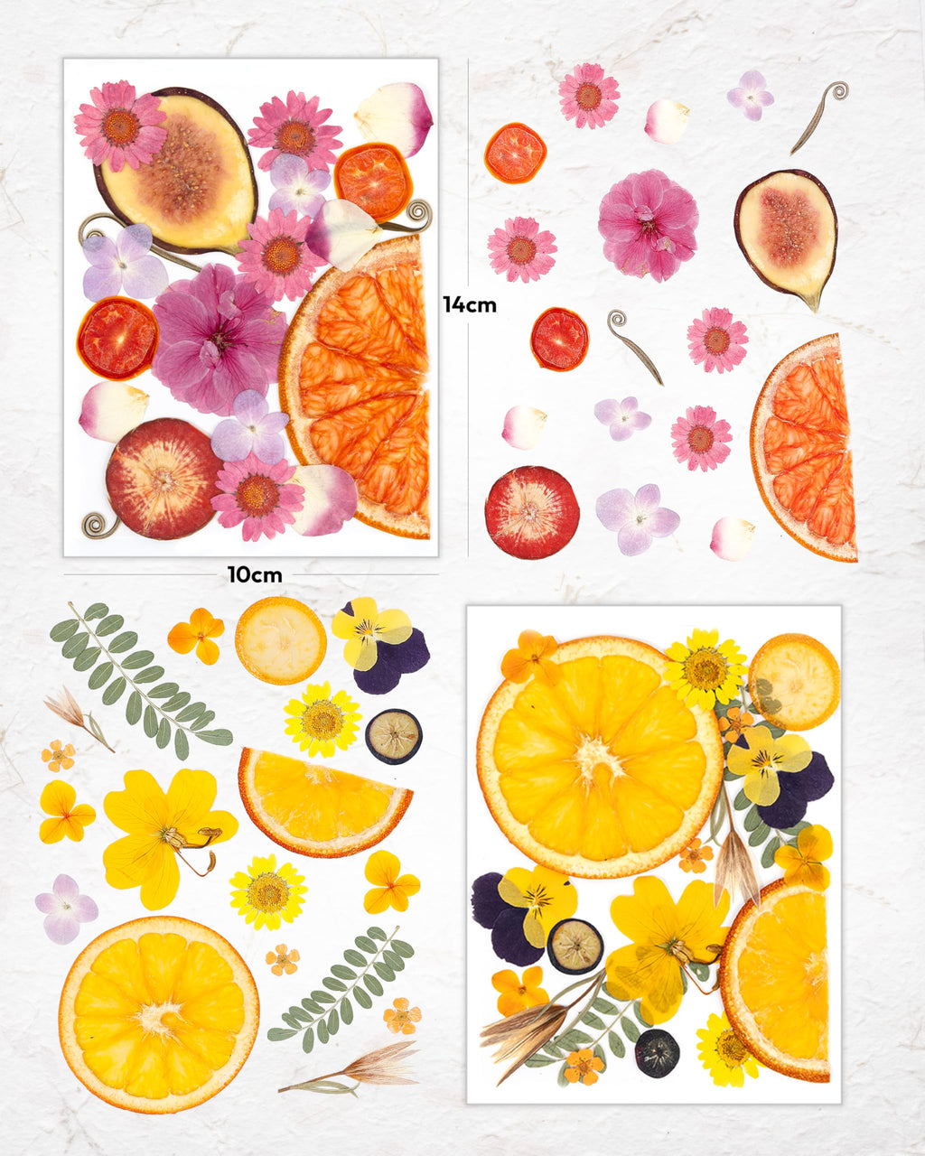 Dried Flowers, Resiners 58Pcs Pressed Flowers for Craft Pink Real Natural Dried Flowers Dry Leaves Kit for DIY Making Crafts Resin Soap Candle Scrapbook Supplies Card Making Jewelry