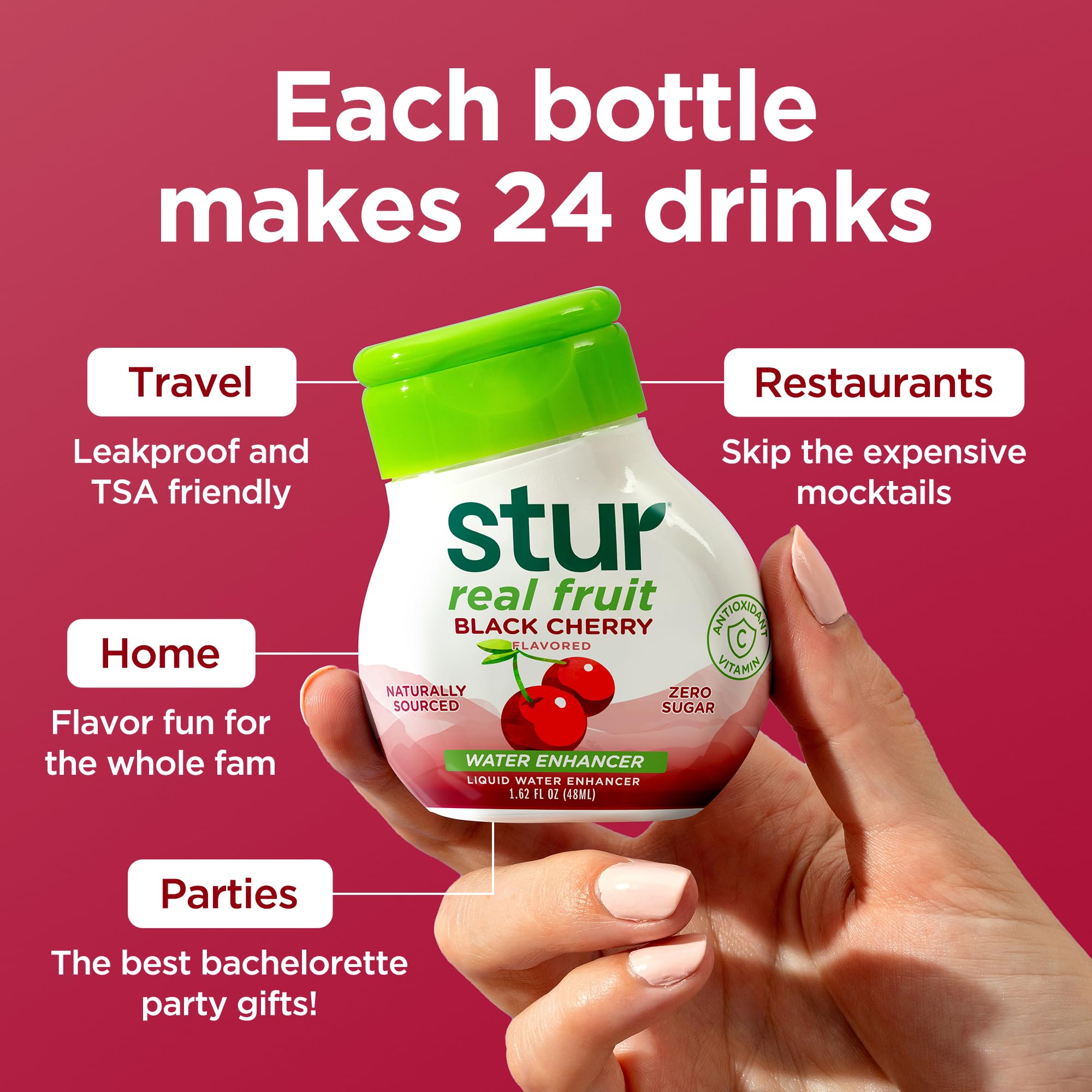 Stur LWE (Black Cherry, 5-Pack)