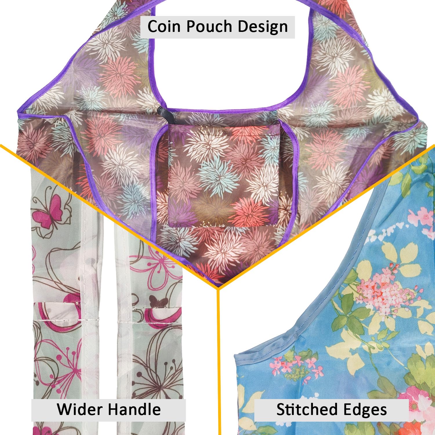 Bolsas de compras reutilizables para comestibles, paquete de 4 de 50 libras bolsas plegables grandes y lavables para mercado, compactas para un fácil almacenamiento, bolsas de tela ligeras y