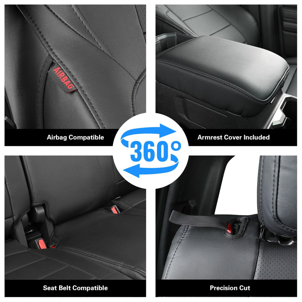 coverdream Front Seat Covers Custom Fit for Toyota Tacoma 2016 2017 2018 2019 2020 2021 2022 2023 SR SR5 TRD Series,Limited Pickup Truck,Breathable Seat Protector,Fit Like A Glove (Gray,2-Pack Only)