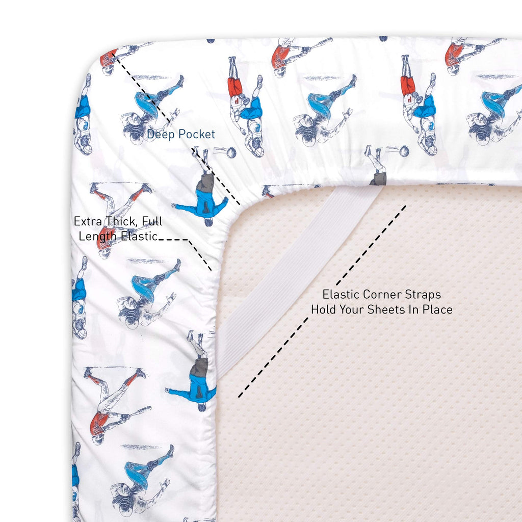 1500 Supreme Kids Bed Sheet Collection - Fun Colorful and Comfortable Boys and Girls Toddler Sheet Sets - Deep Pocket Wrinkle Free Soft and Cozy Bedding - Twin, Ballerinas