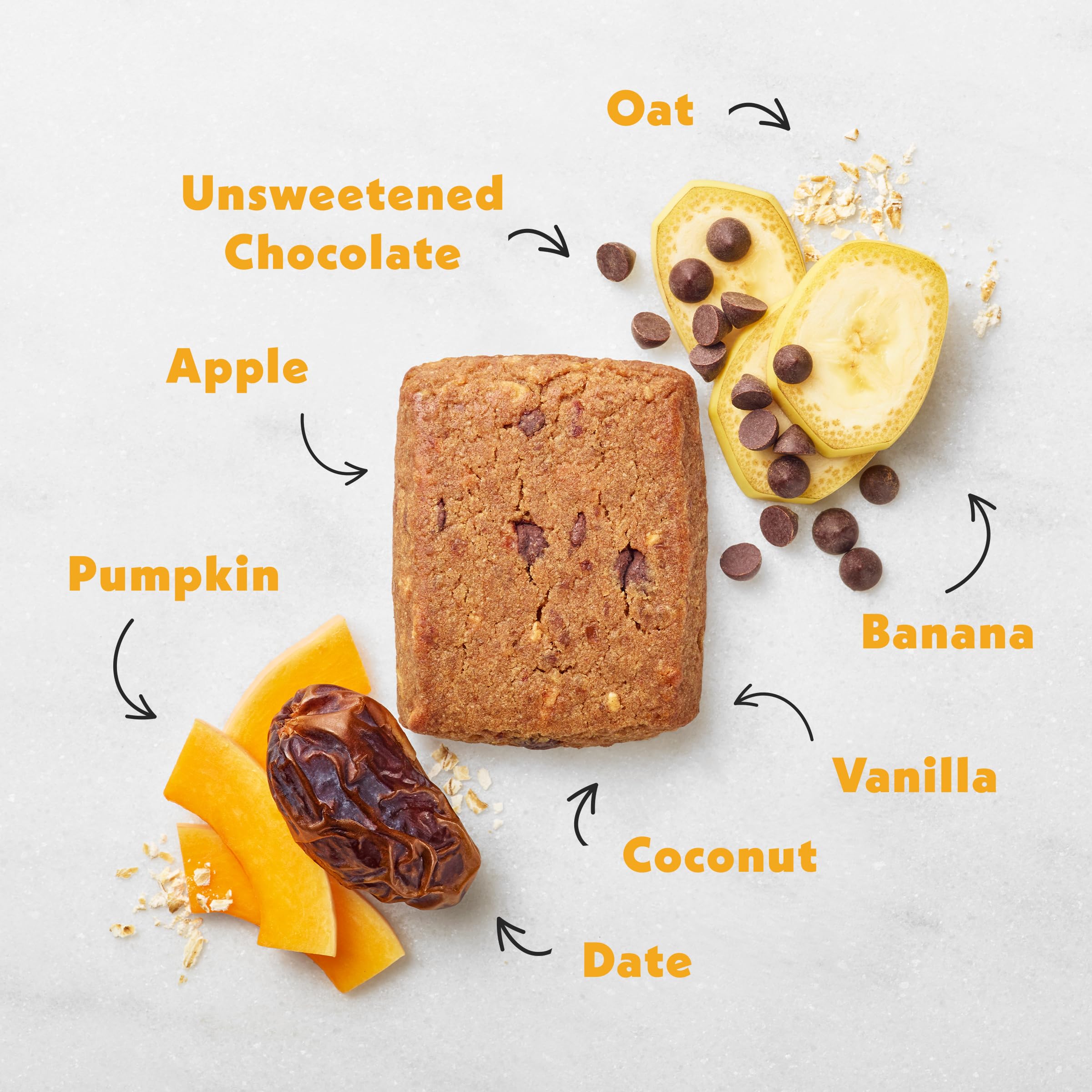 Once Upon A Farm Soft-Baked Bars, Apple & Oat, Kosher, USDA Certified Organic, Non-GMO, 4 Count, 4.8 Ounce (Pack of 8)