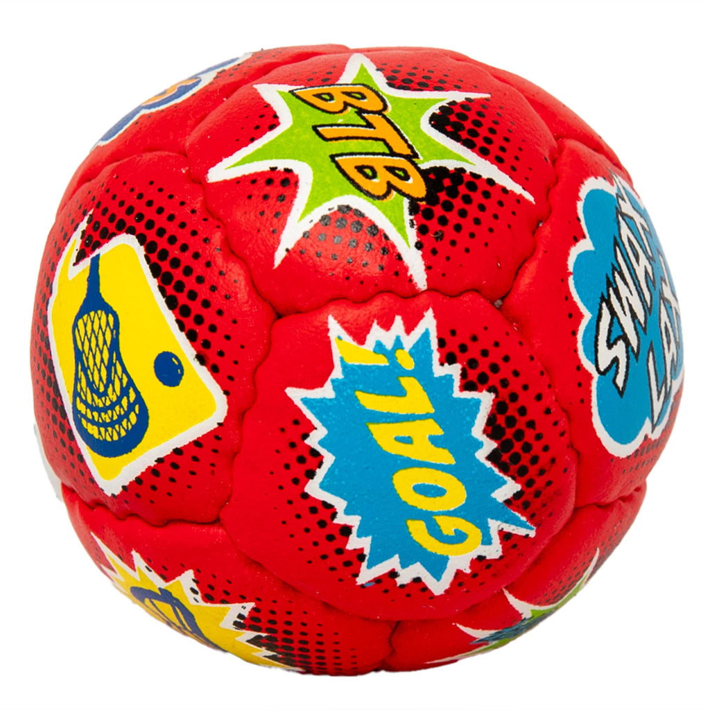 SWAX LAX Lacrosse Training Ball - Indoor Outdoor Practice Less Bounce & Rebounds