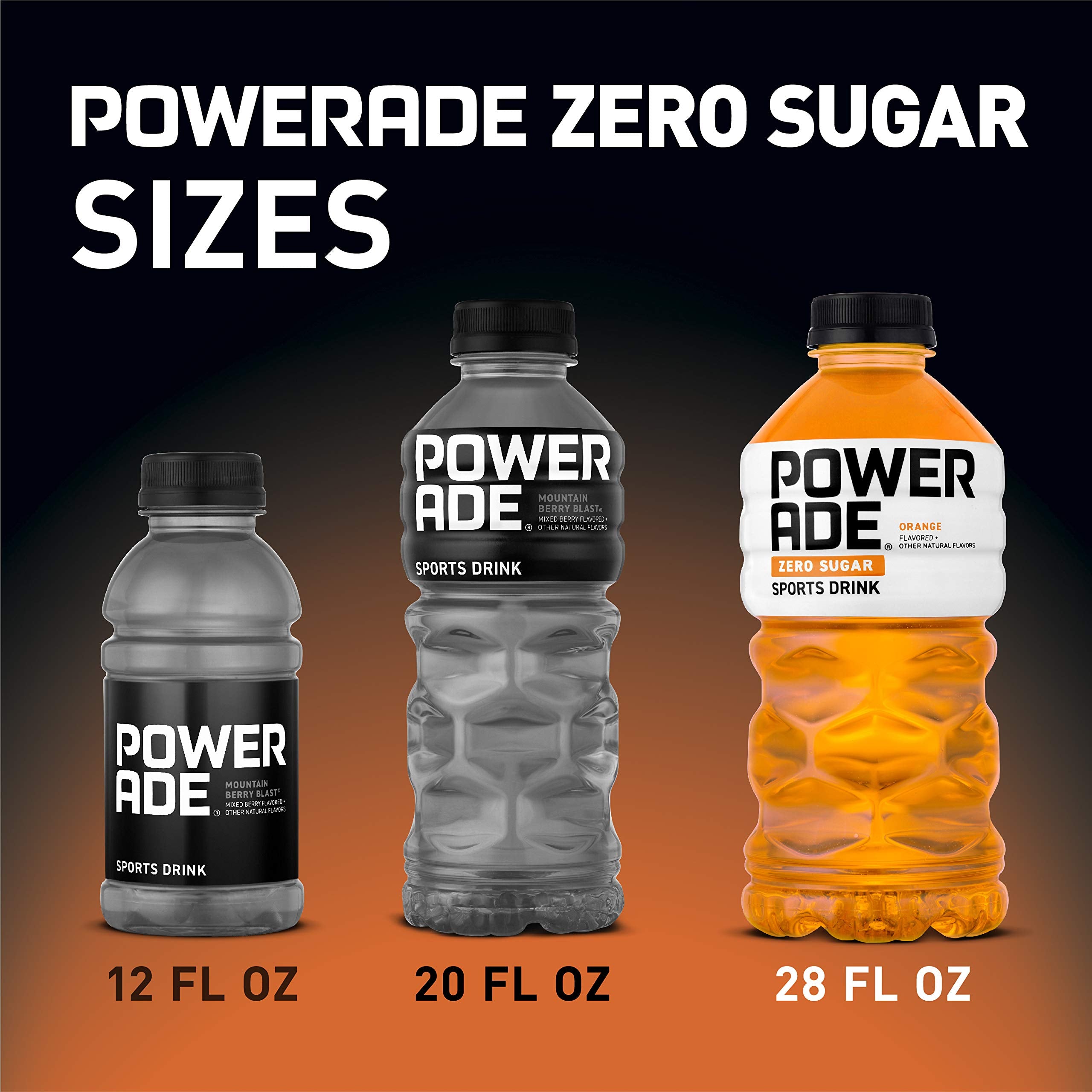 POWERADE White Cherry Zero, 28 Fl oz