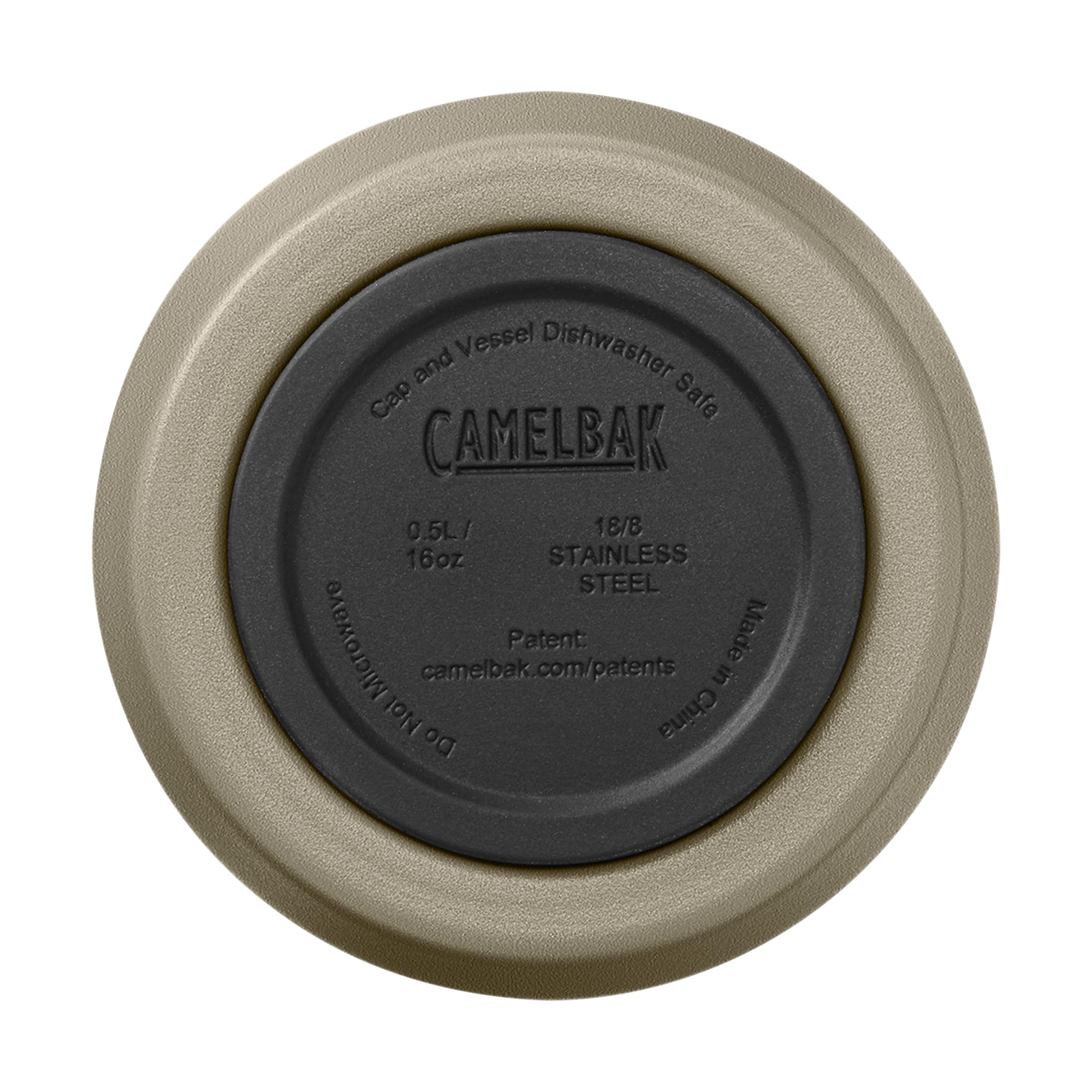 CamelBak Horizon Insulated Stainless Steel Tumbler with Tri Mode Spill Resistant Lid, 16oz, Moss