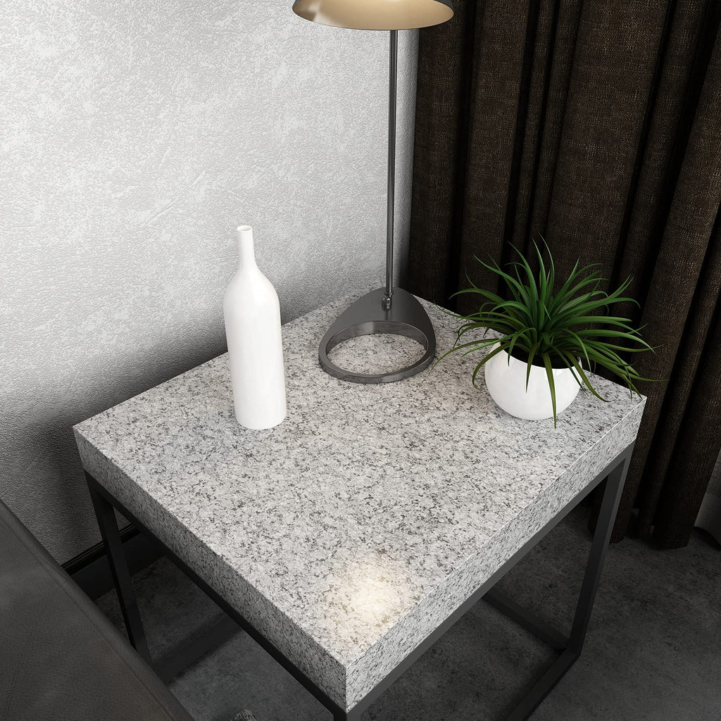 VEELIKE 15.7''x118'' Granite Contact Paper for Countertops Waterproof Self Adhesive Granite Wallpaper Peel and Stick Countertops for Kitchen Bathroom Counter Top Removable Decorative Vinyl Film