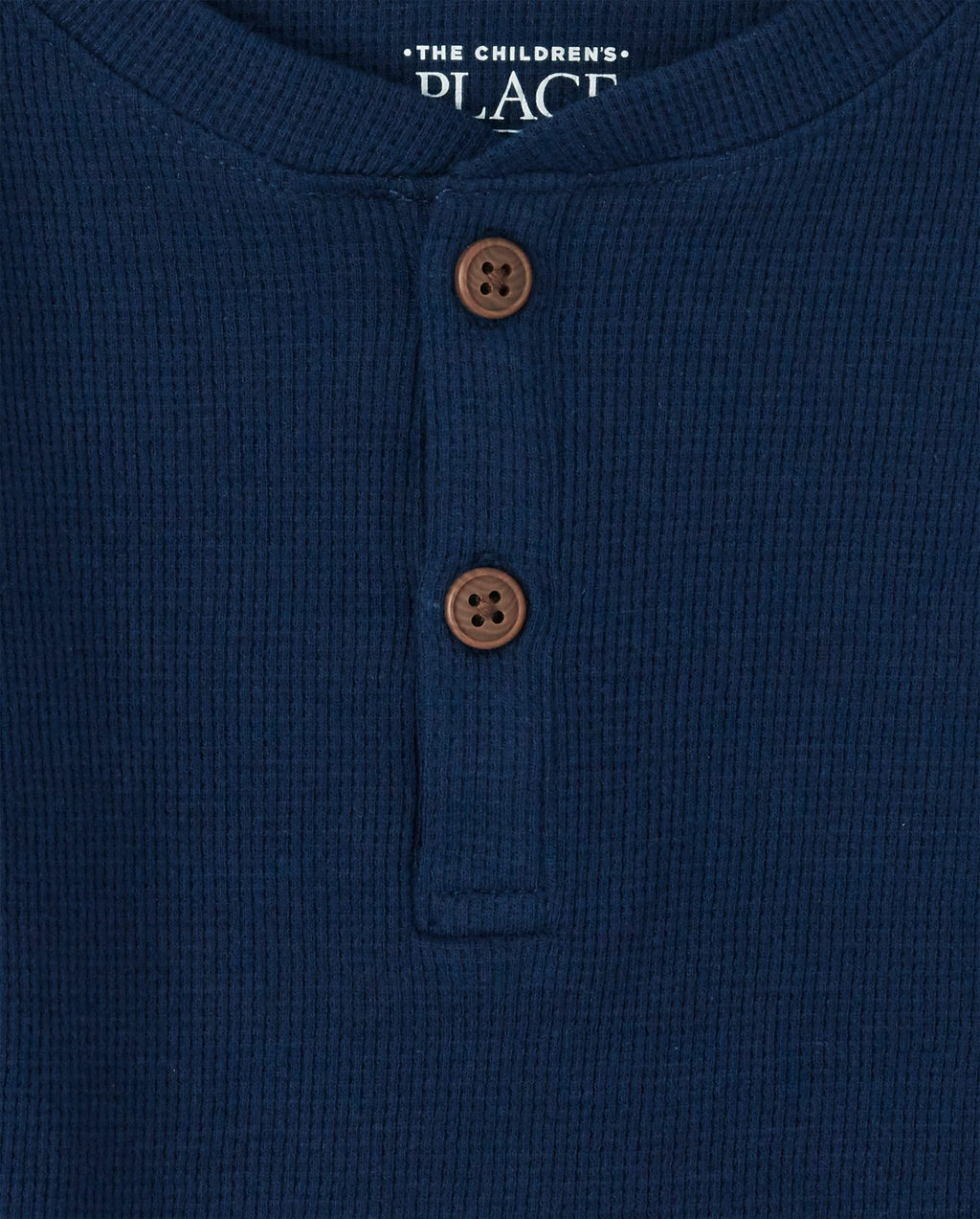 The Children's Place Boys and Toddler Long Sleeve Thermal Henley Shirt