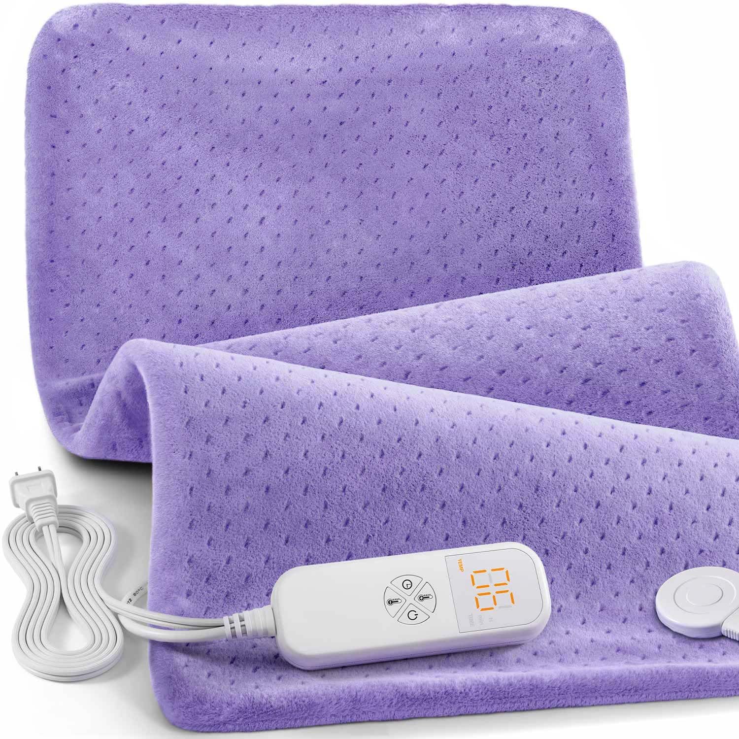 Fathers Day Dad Gifts from Daughter, Heating Pad for Back Pain & Cramps - Ultimate Pain Relief & Versatile Gift for Women, Men - Ideal for Christmas, Soft Machine Wash Fabric, King Size 12"x24"