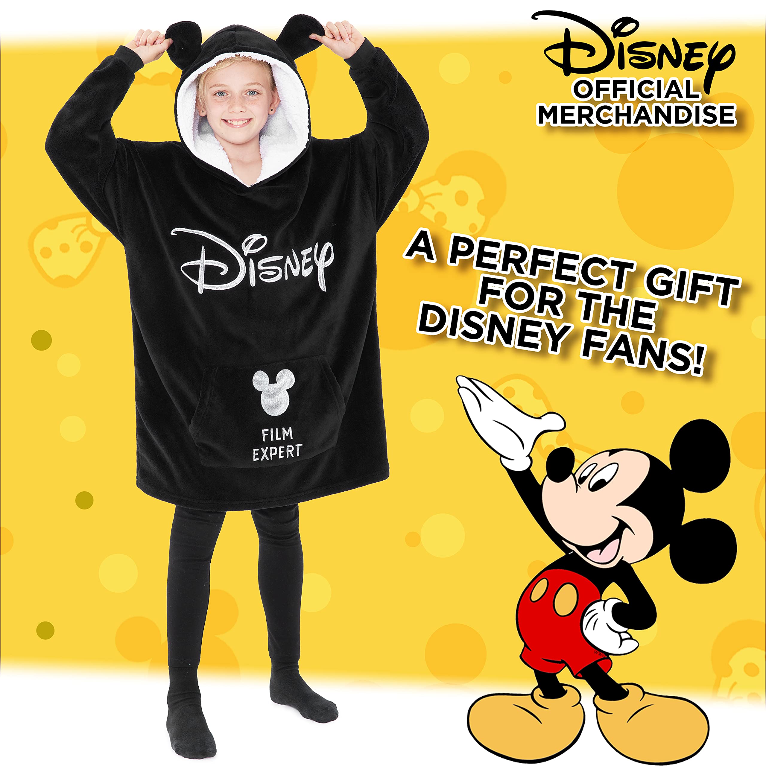Disney Stitch Blanket Hoodie for Kids Cozy Fleece Wearable Blanket Stitch Gifts