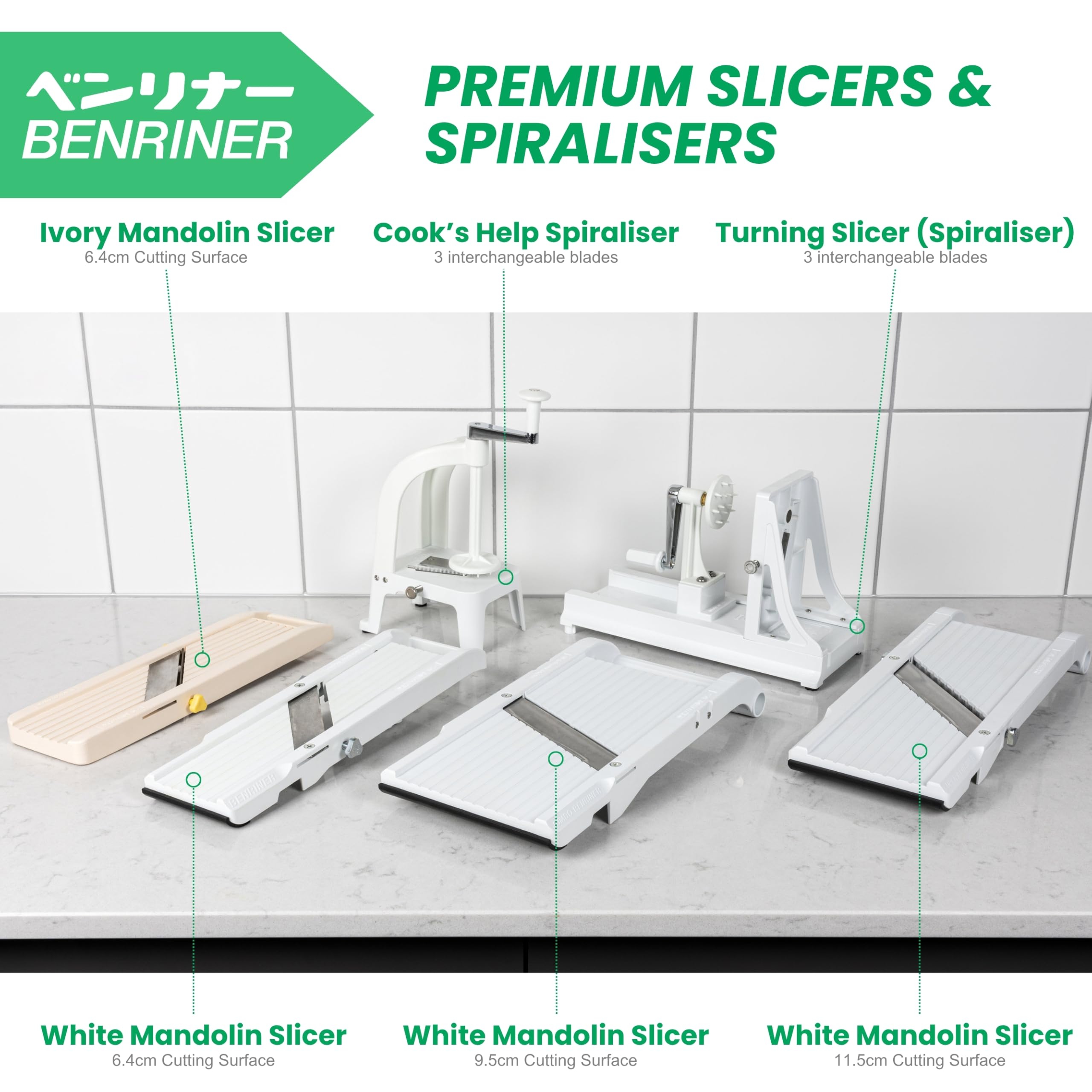 Benriner Japanese Mandolin Vegetable Slicer