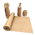 Honeycomb Packing Paper, 12" x 35' Honeycomb Cushioning Wrap Roll for Moving Shipping Packaging Gifts, Recyclable Honeycomb Paper Moving Supplies Bubble Paper Wrapping Protective Roll
