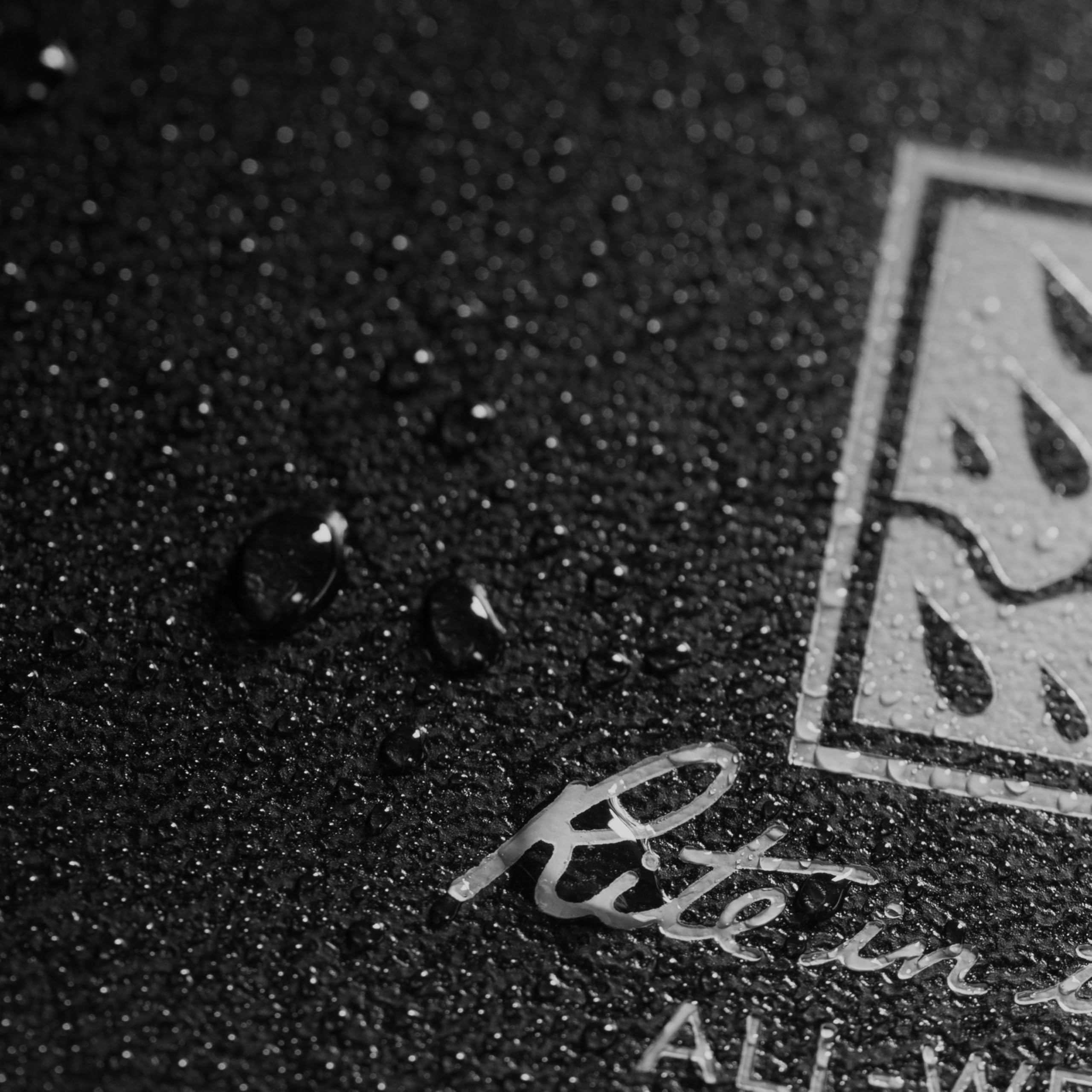 Rite in the Rain Weatherproof Hard Cover Notebook, 4.75" x 7.5", Black Cover, Universal Pattern (No. 770F)