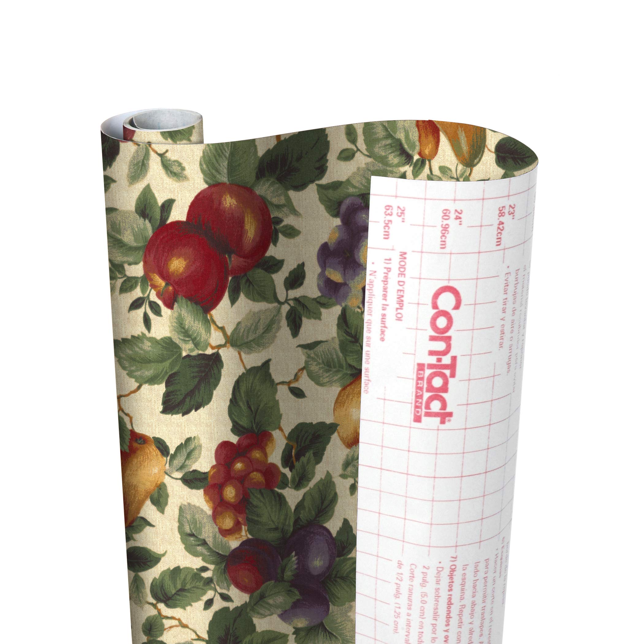 Con-Tact Brand Creative Covering, Self-Adhesive Shelf Liner, Multi-Purpose Vinyl Roll, Easy to Use and Apply, 18'' x 50', Abby Sage