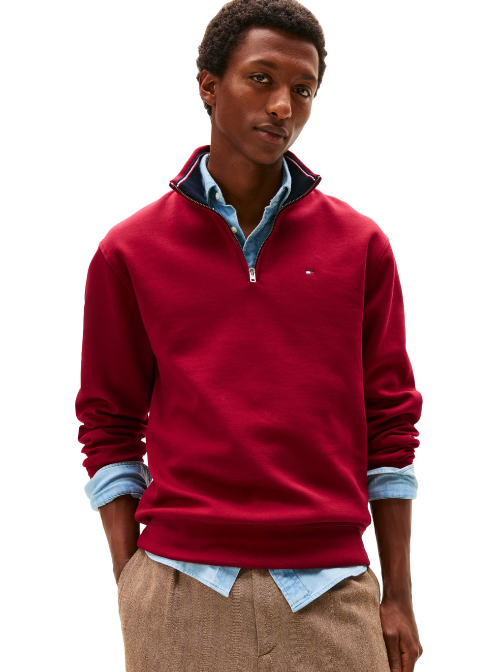 Tommy Hilfiger Bill 1/4 Zip Sweatshirt