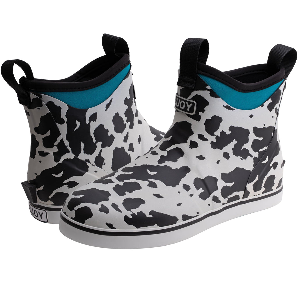 Buoy Boots Womens Waterproof Deck Ankle Rain Boots