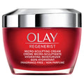 Olay Face Moisturizer, Regenerist Micro-Sculpting Cream for Women, Fragrance-Free - Anti-Aging, Anti-Wrinkle, Firming Skin Care - Triple Collagen Cream, Peptide, Hyaluronic Acid, Niacinamide, 1.7oz
