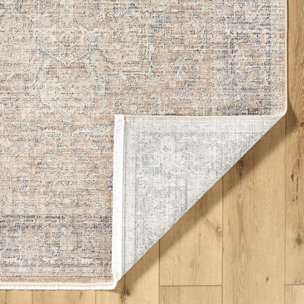 Livabliss x Galey Alix Maria Elena III Vintage Medallion Area Rug, 5'3" x 7' (5' x 7'), Brown