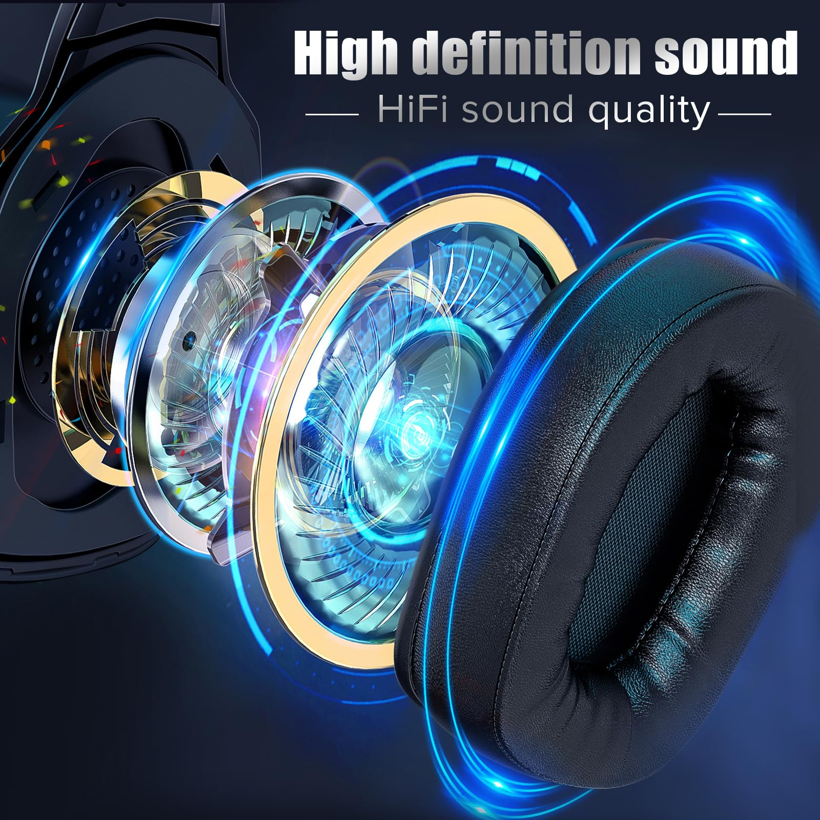 Retekess TA003 Silent Disco System, Silent Disco Transmitter, 3 Channels,Plug and Play, 300m Range for House Party, Fitness and School (1 Transmitter)