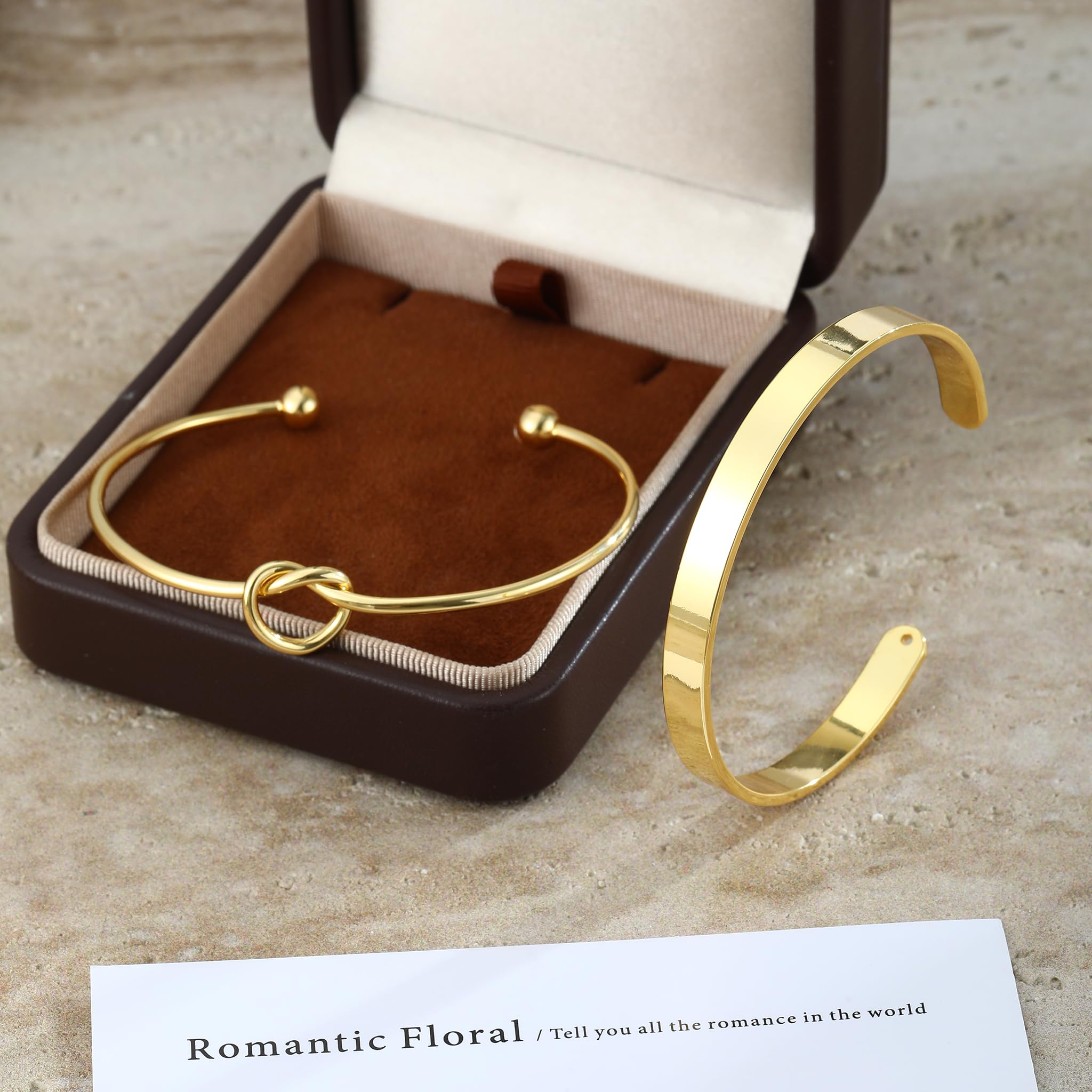 Coshilta Gold Bracelets for women 14K Gold Bangle Bracelet Stack - Adjustable Waterproof Trendy Bracelets Gold Filled Stacks Bangles Link Chain Gold Bracelet Non Tarnish for Women Jewelry Gifts
