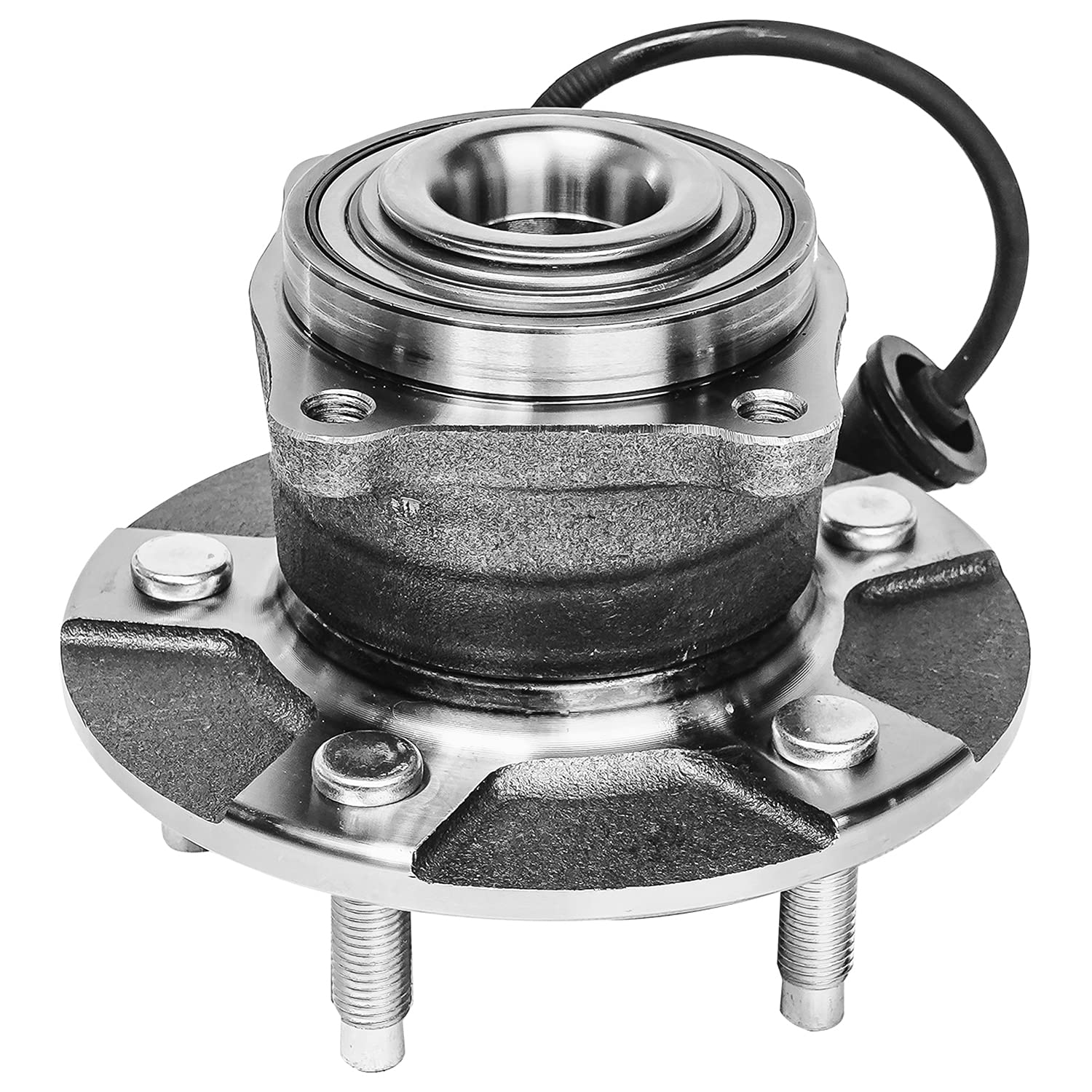 Detroit Axle - 4WD Front Wheel Bearing Hubs for Toyota 4Runner FJ Cruiser Tacoma Lexus GX460 GX470, Replacement Wheel Bearings and Hub Assembly Set, Pair Hubs