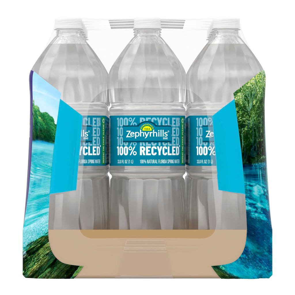 Zephyrhills Spring Water, 8 oz Mini Bottles, 48 Pack (3 Cases)
