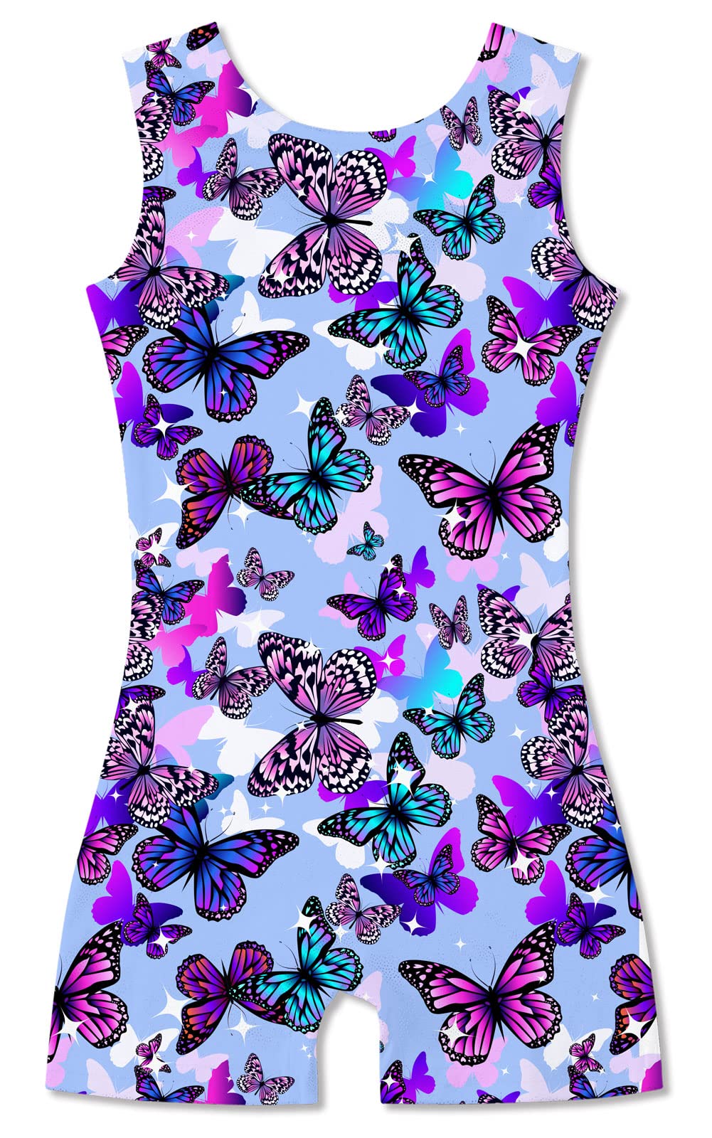 TUONROAD Girls Gymnastics Leotards Toddler Unitard Biketard Clothes Cute Kid Tumbling Dance Outfit 2-10T