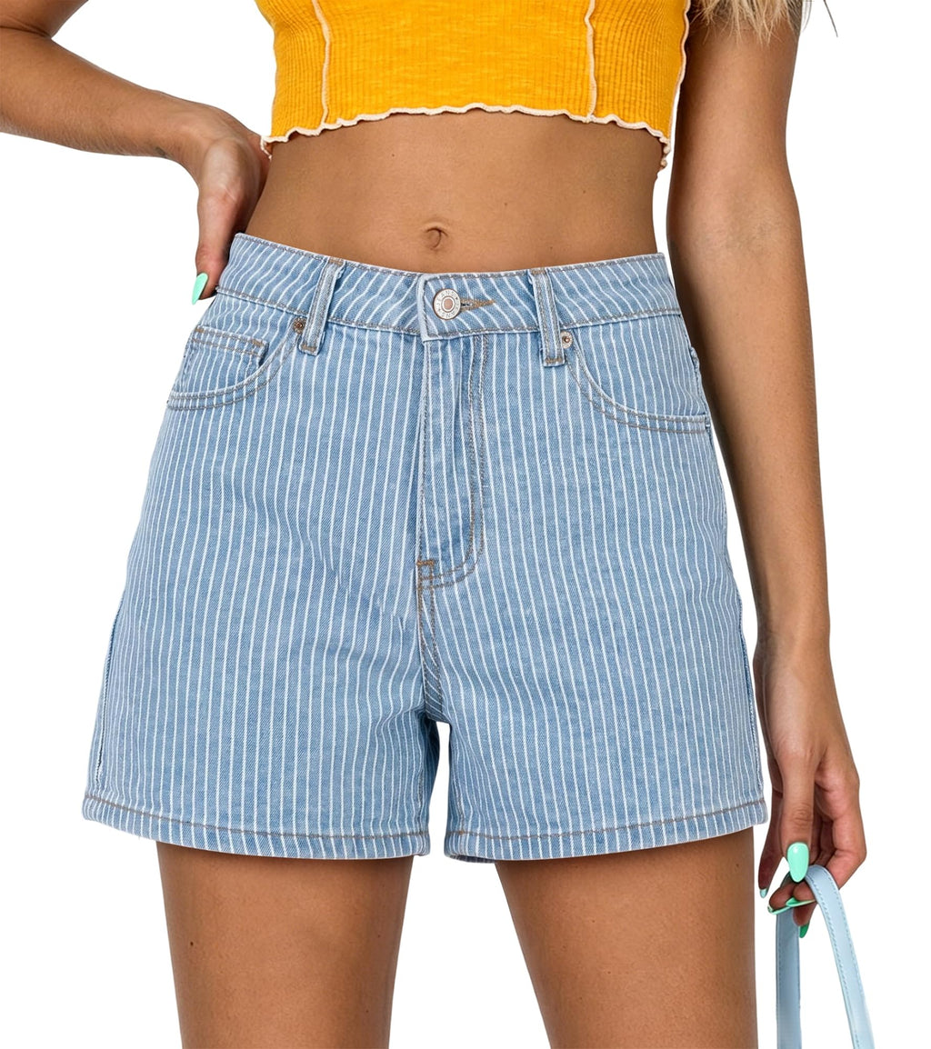 SANMM Jean Shorts Womens Summer Stretchy Denim Casual Hot Short Jorts 2026