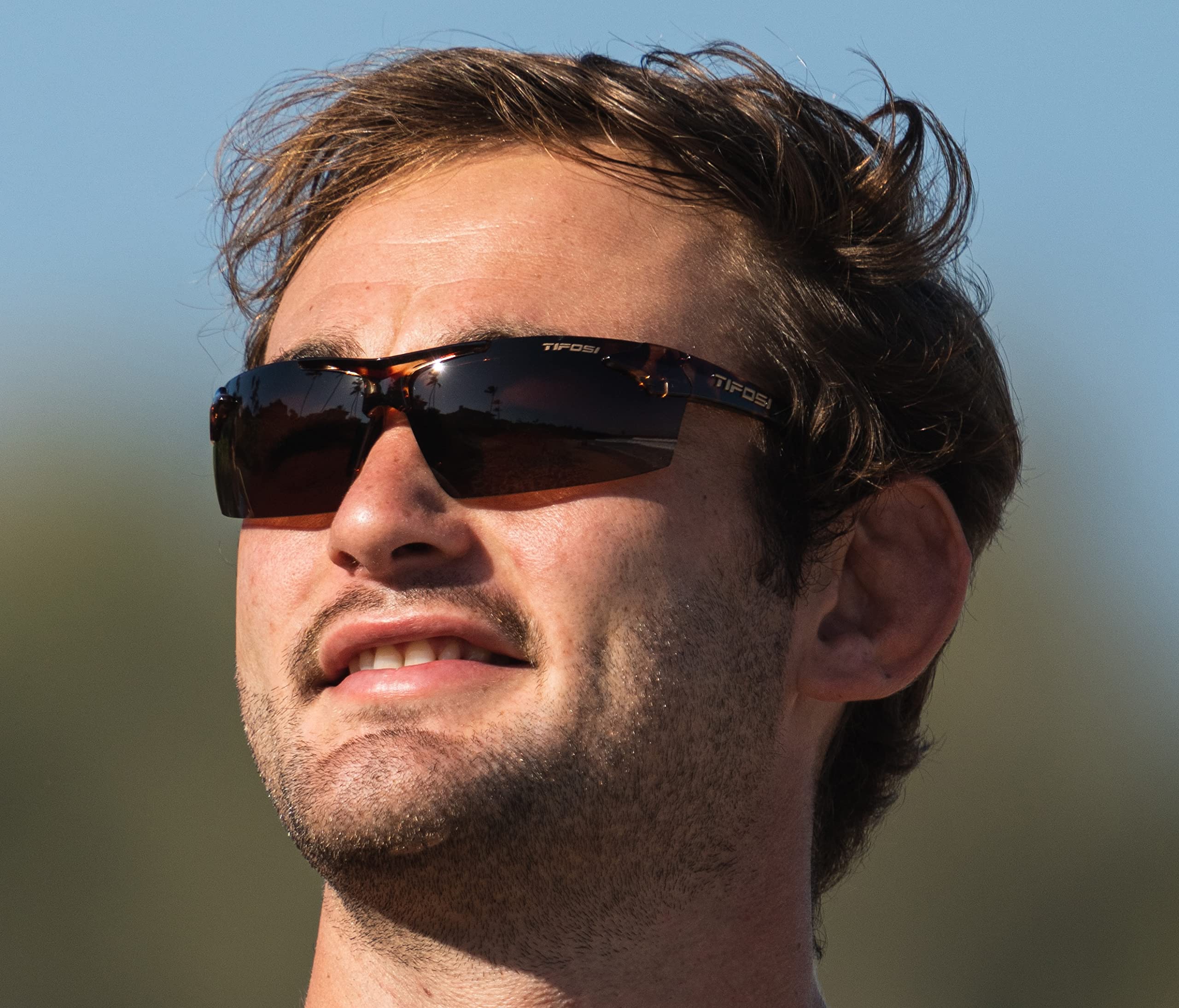 Tifosi Track Sport Men & Women Sunglasses - Ideal For Baseball, Golf, Pickleball, Running and Tennis - Unisex Glasses